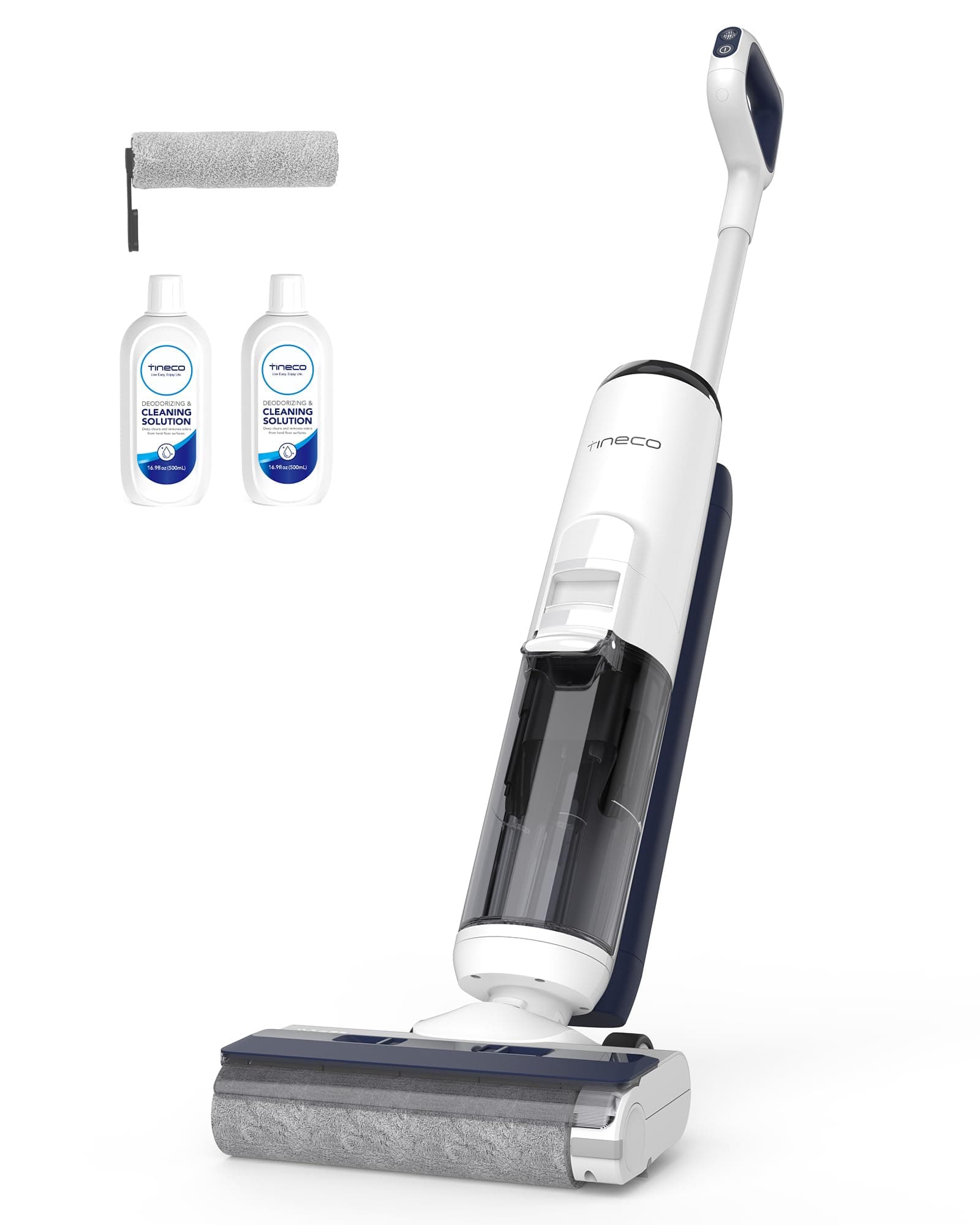 Tineco iFLOOR 5 Breeze Complete Wet Dry Vacuum Cordless Floor Washer, One-Step Cleaning for Hard Floors, Edge Clean, Auto Self-Cleaning, Lightweight & Cordless Design