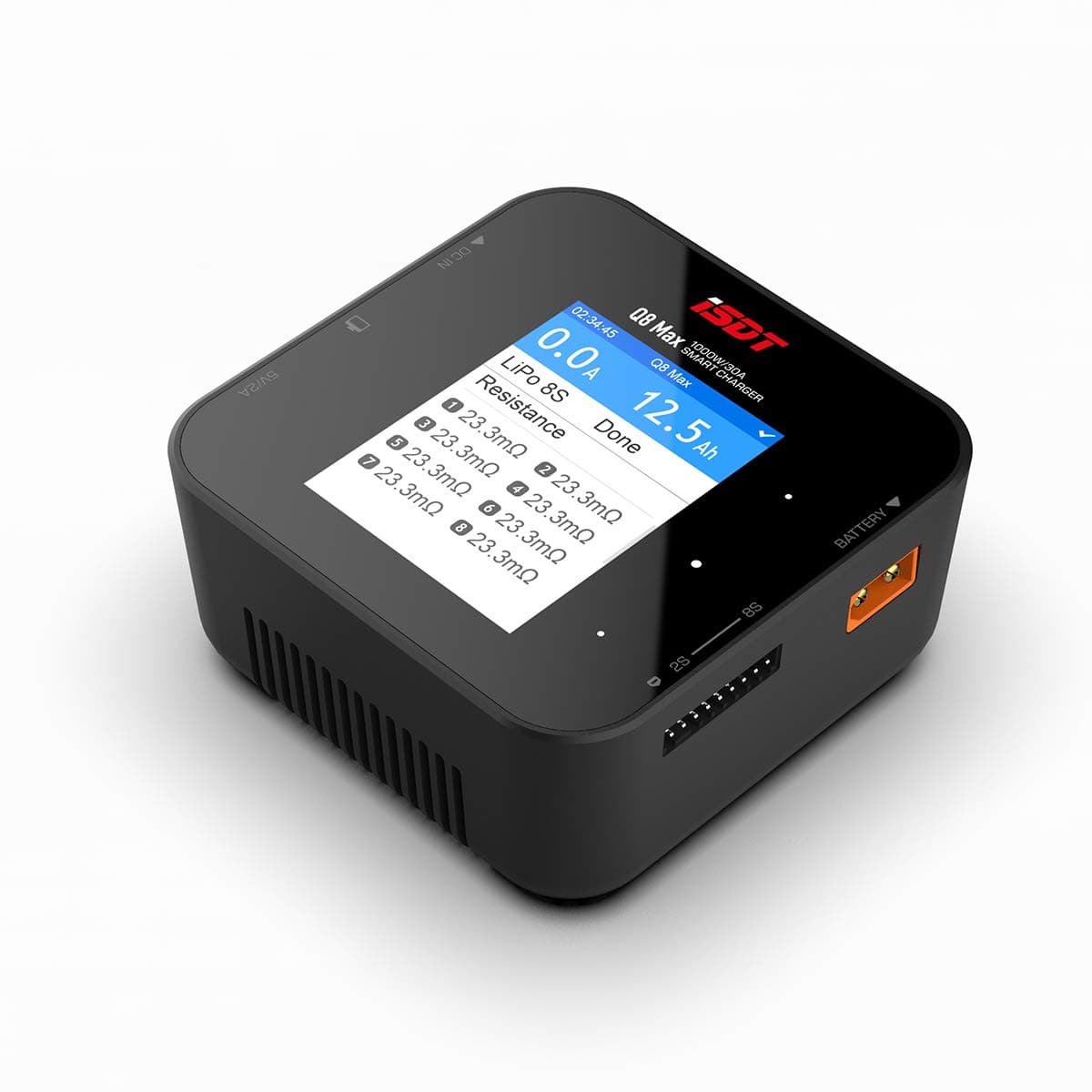 Q8 MAX 1000W 33A Charger Balance Lipo Battery Pocket Smart Digital Charger for RC DIY Models Spare Parts 1-8S