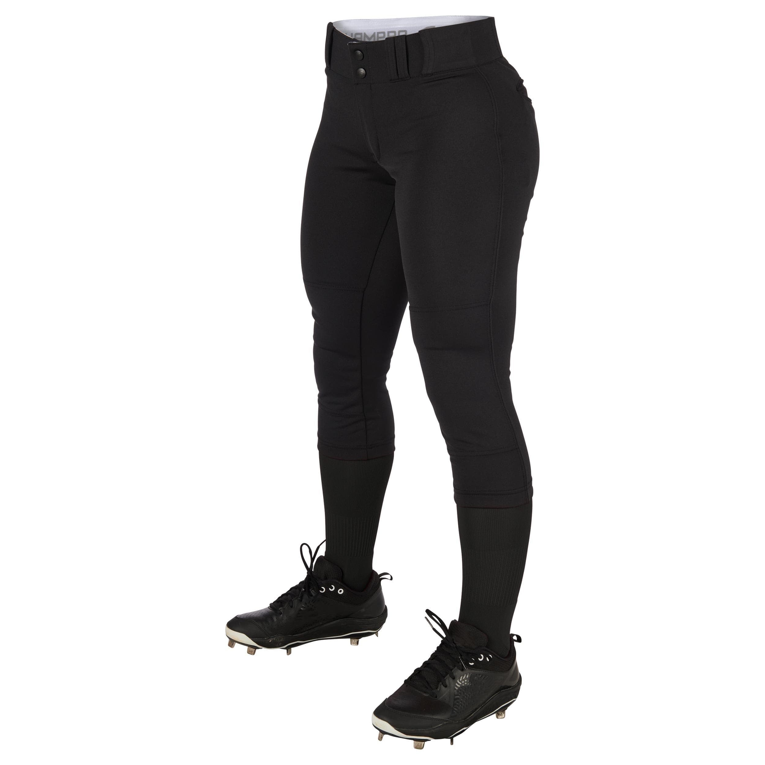 Champro Women's Tournament Traditional Low-Rise Polyester Softball Pant