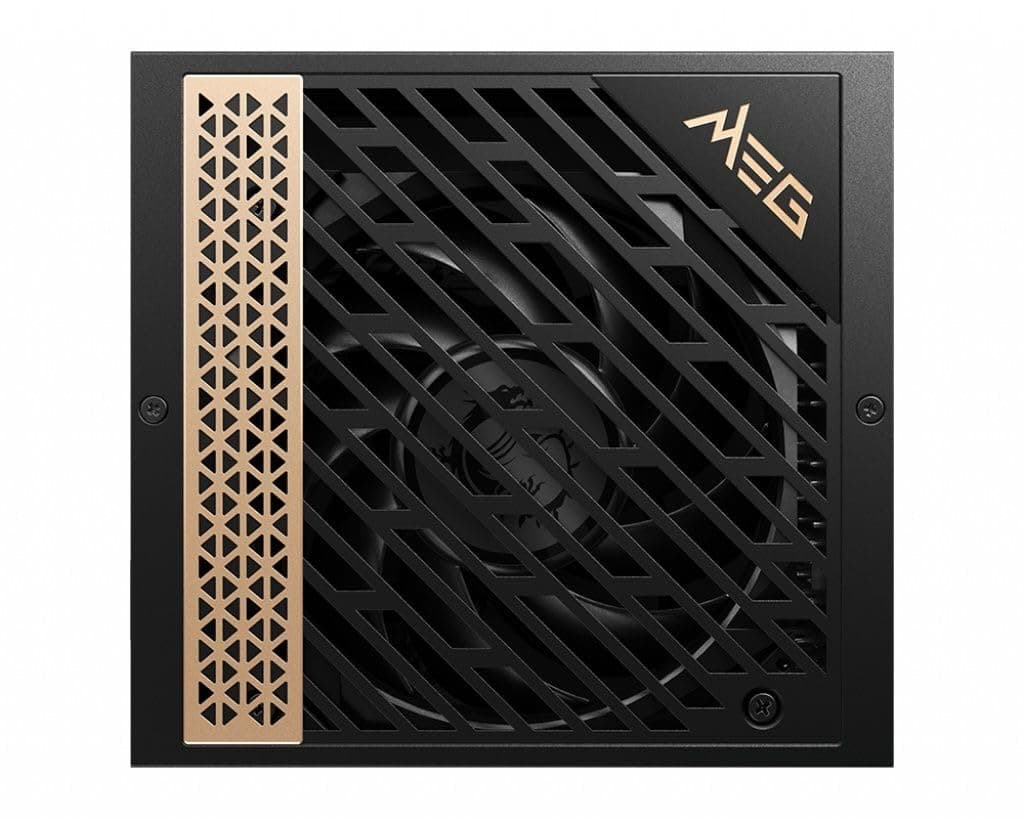 MEG Ai1300P PCIE5, Fully Modular Gaming 1300W Power Supply, 80+ Platinum, Native 12V-2x6 Cable, 100% Japanese Capacitor, ATX 3.1 & PCIe 5.1 Ready, Low-Noise, Sleeve Cables, 10 Year Warranty
