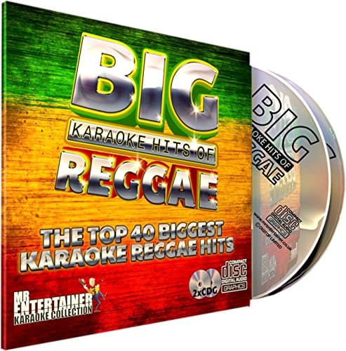 – Mr Entertainer Big Karaoke Hits of Reggae - Double CD+G CDG Pack. 40 Greatest Ever Songs inc Bob Marley, UB40, Shaggy and more