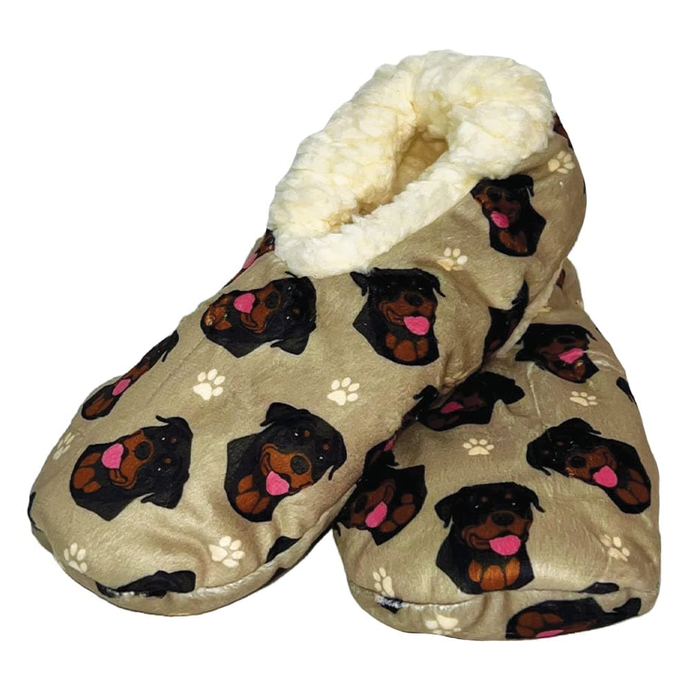 Comfies Slippers - Cozy Sherpa House Slippers for Women & Men - Indoor House Shoes - Pet Lover Gifts - Non Skid Bottom - 1 Size Fits Most - Unisex