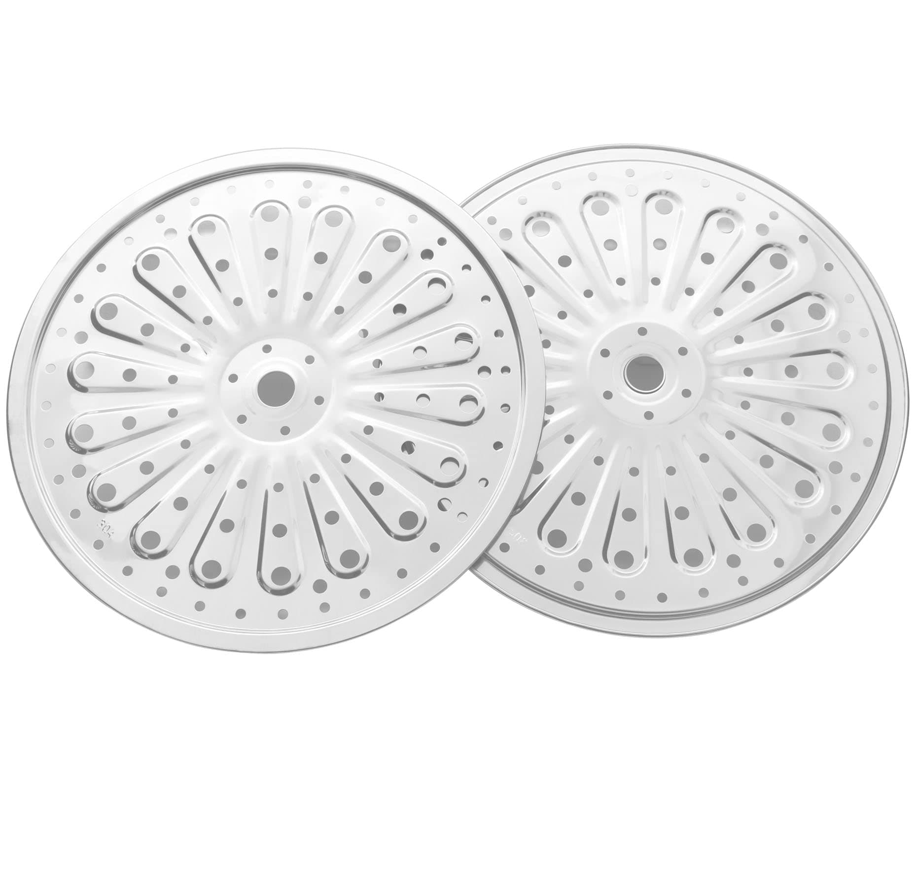 2Pack 11-Inch Pressure Cooker Canner Rack/Canning Rack Food Grade 304 Stainless Steel Compatible with Presto,Steamer Rack Stand for Steaming, All-American and More