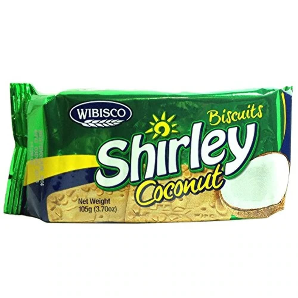 Shirley Coconut Biscuits 3.7 Oz (pack of 4)