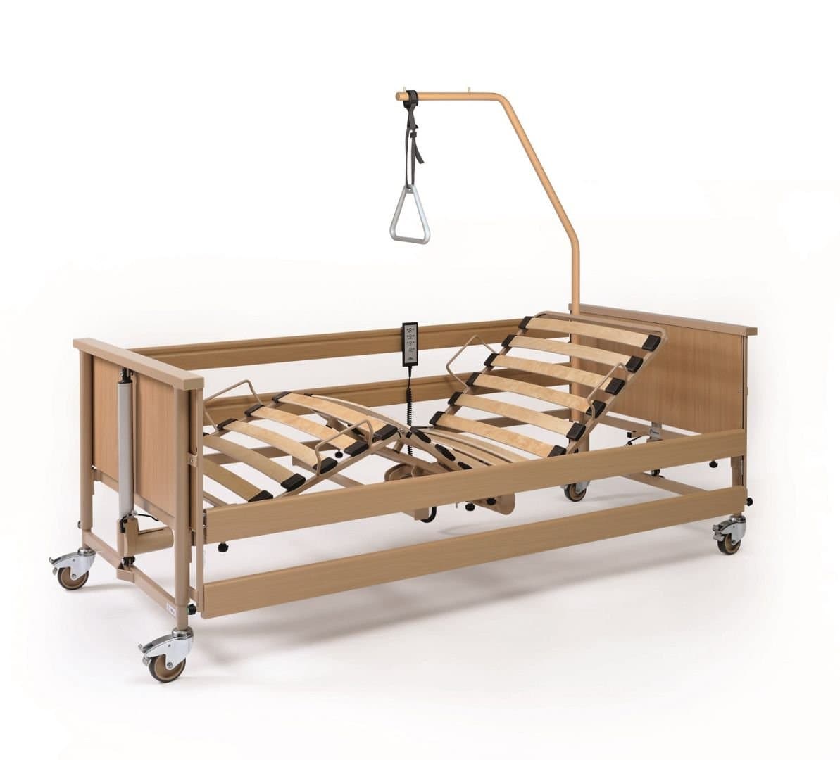 Burmeier Dali II Care Bed with 24 Volt and Erector Hospital Bed