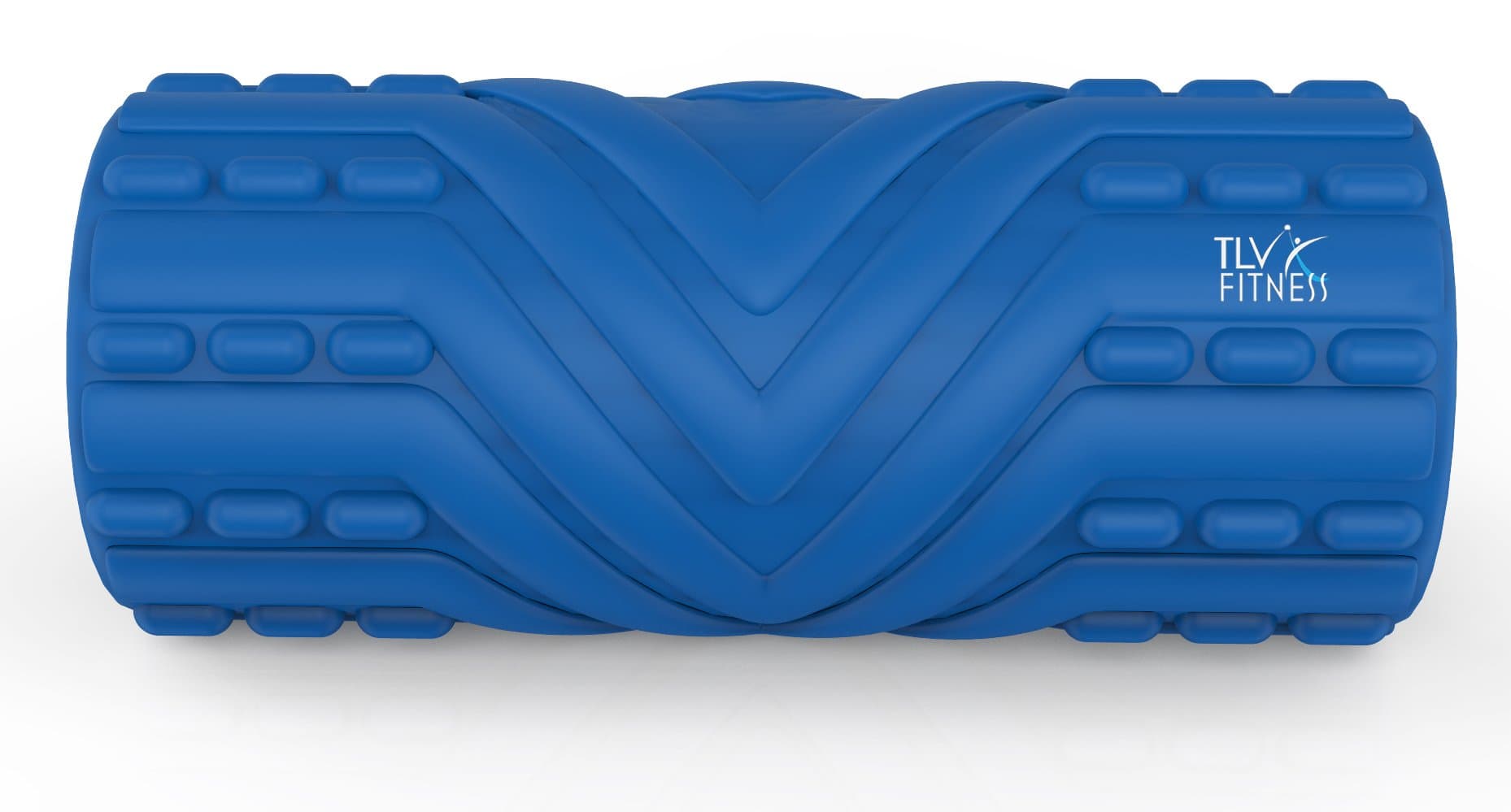 TLV Fitness Foam Roller Firm For Deep Tissue Muscle Massage + Free Ultimate Guide - Physical Therapy & Exercise β Best for Yoga, Pilates,Recovery, Crossfit,Core Workout - High Density, 33cmx14cm