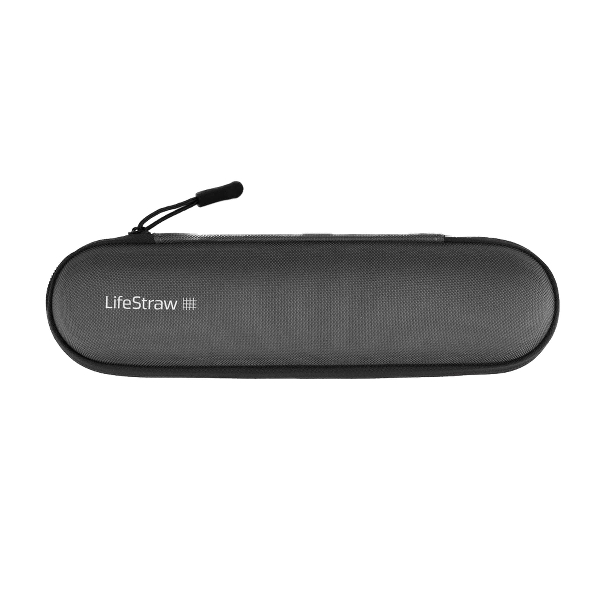 Water Filter Straw Carry Case for Travel and Storage; Dark Mountain Gray (Case only)