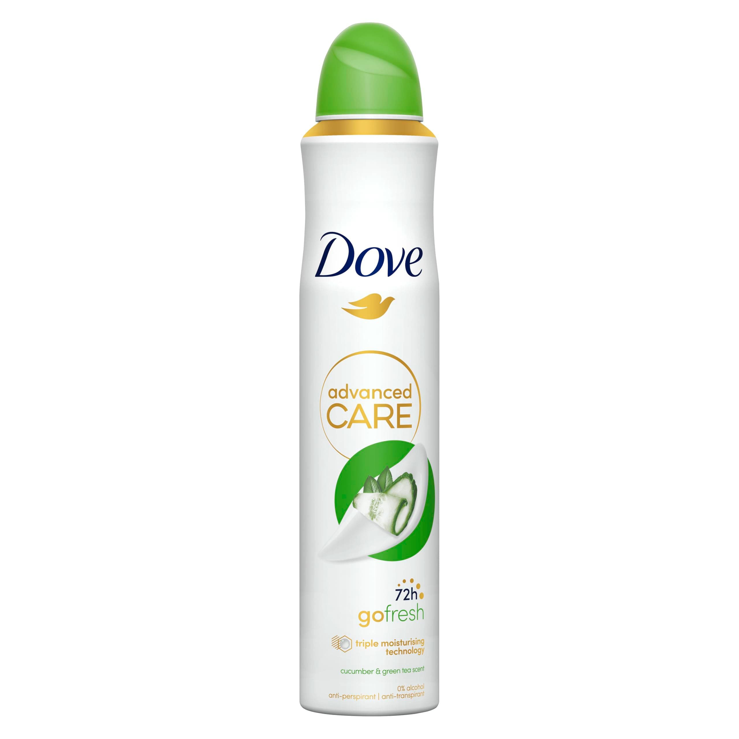Dove Advanced Care Cucumber & Green Tea Anti-Perspirant Deodorant Spray