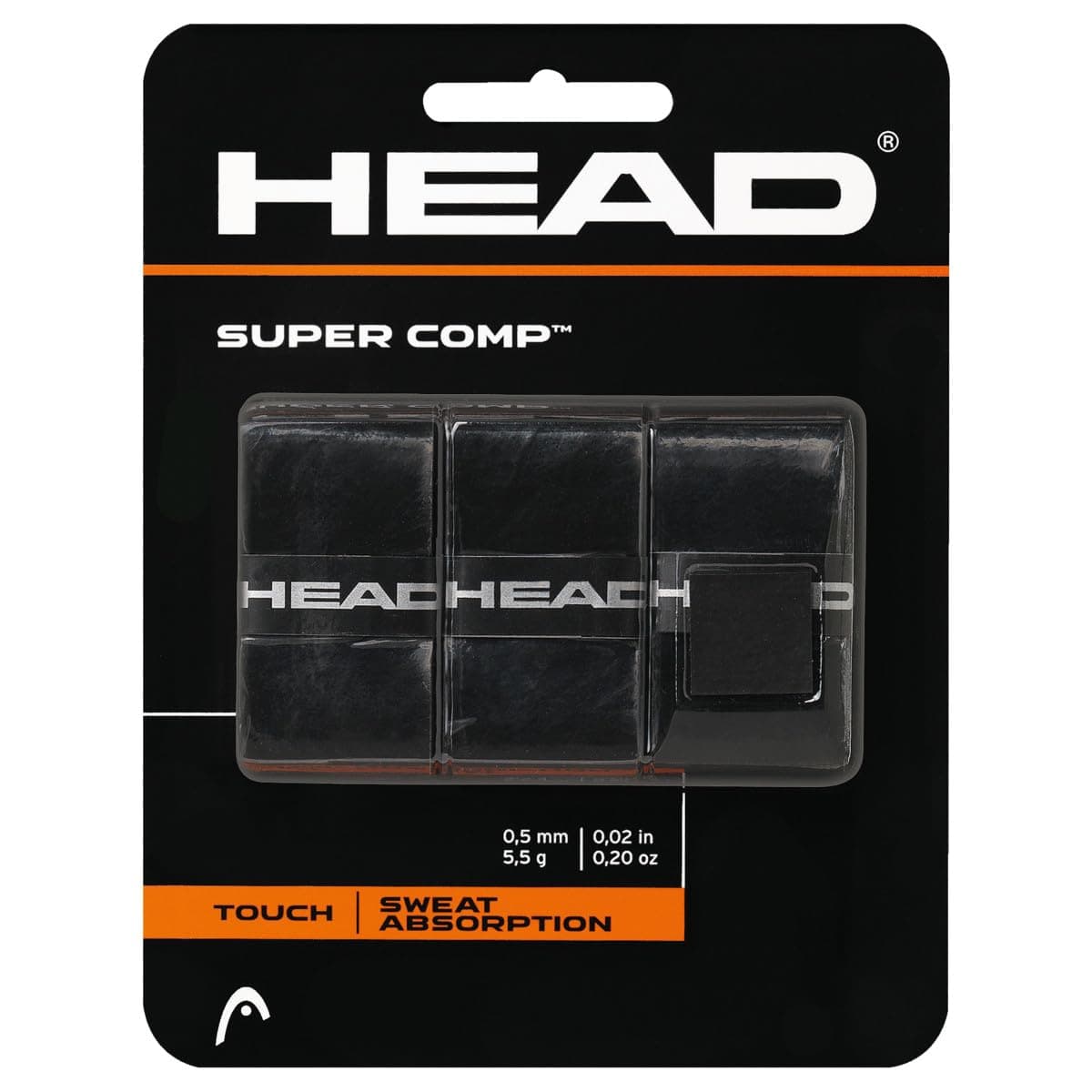 HEAD Super Comp Racquet Overgrip - Tennis Racket Grip Tape
