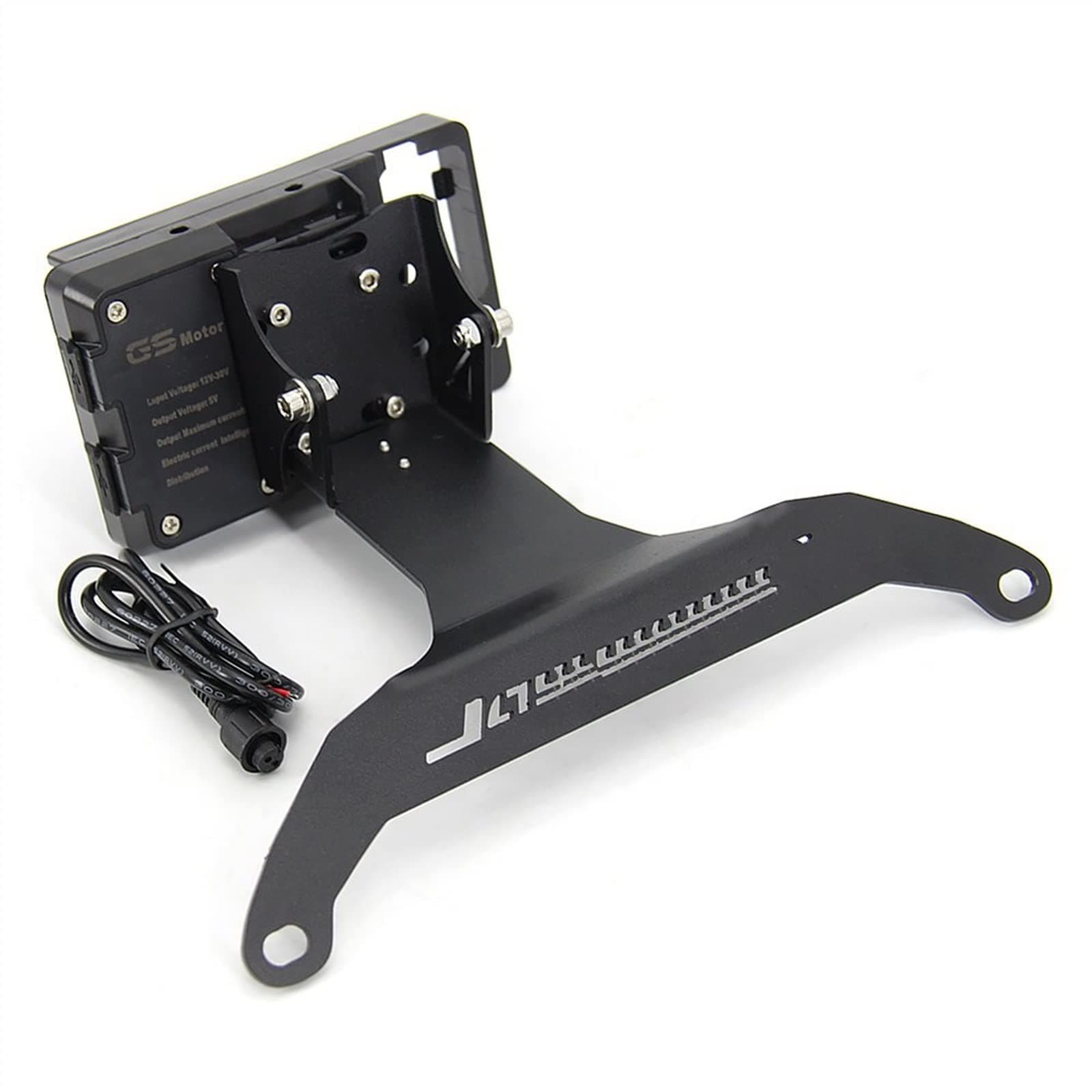 Tsolay modification parts Compatible With SYM For JOYMAX Z 300 Motorcycle Windshield Mount Navigation Bracket GPS Phone Holder Dashboard Phone Cradle (Color : B)