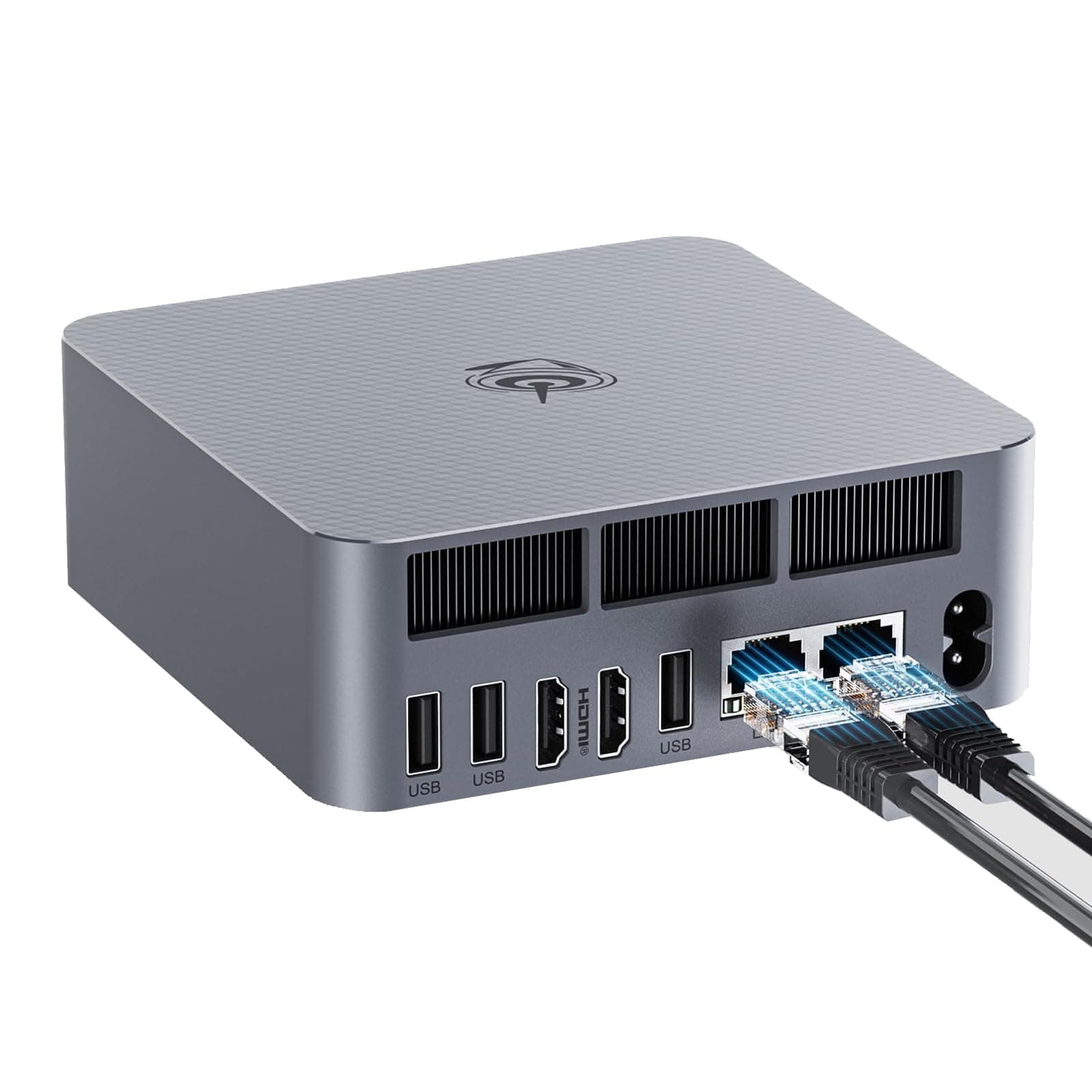 Beelink EQi12 Mini PC, Intel Core i5-1235U (10C/12T, up to 4.4GHz) 32GB DDR4 1TB M.2 PCIe4.0 SSD Mini Computer Windows 11 Pro, 4K Dual Display/HDMI/WiFi 6/BT5.2/Dual Gigabit LAN/USB3