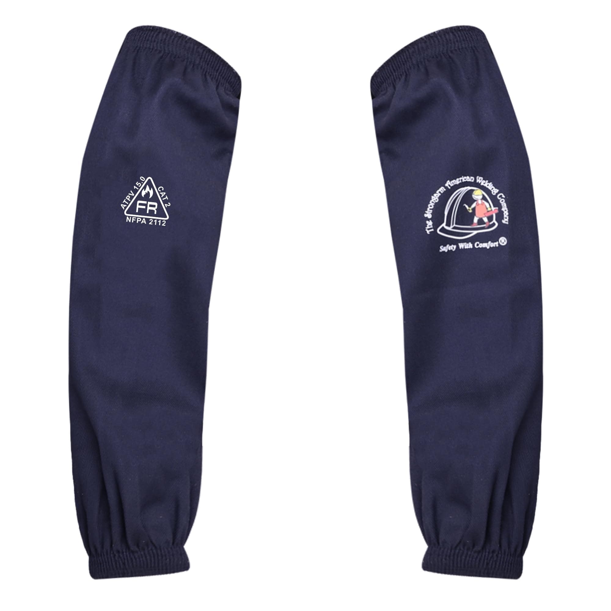 Strongarm FR Welding Sleeves, 9 oz FR Cotton/Hybrid Options, Elastic Cuffs, Spark & Spatter Arm Protection