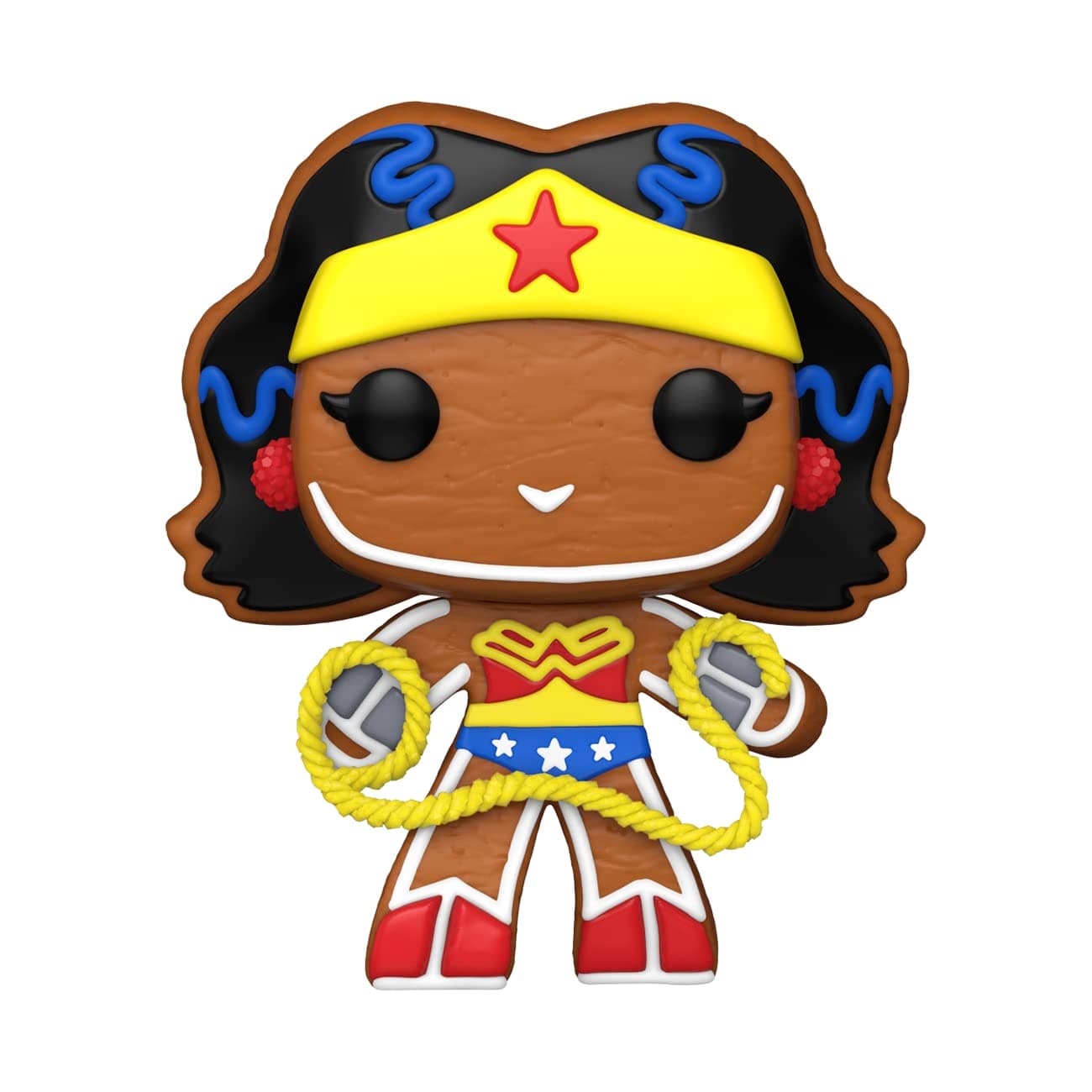 Funko POP! Heroes: DC Holiday - Wonder Woman - WW - Gingerbread - DC Comics - Collectable Vinyl Figure - Gift Idea - Official Merchandise - Toys for Kids & Adults - Comic Books Fans