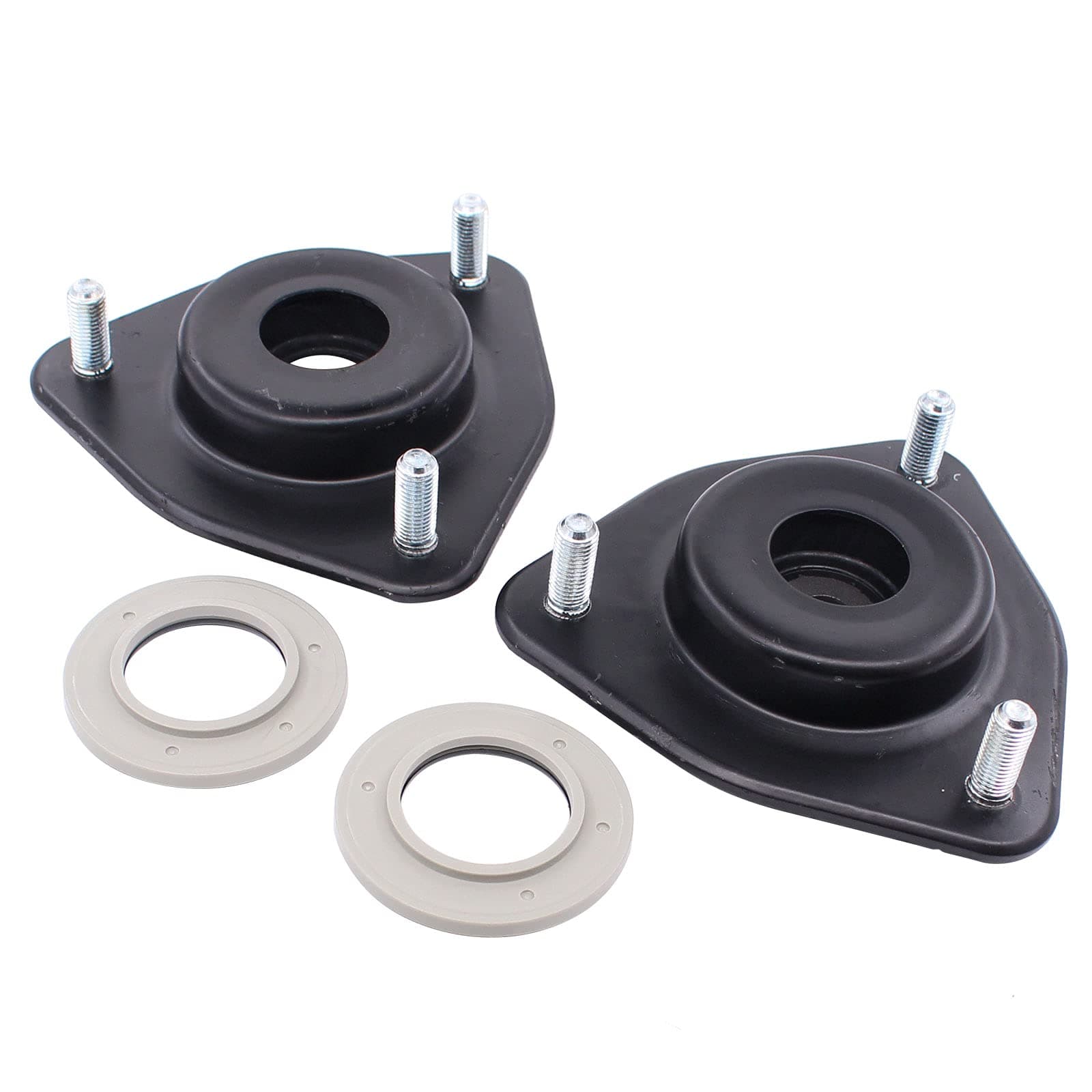 NewYall Front Upper Left and Right Suspension Shock and Strut Mount for Dodge Caliber 2007-2012, Jeep Compass/Patriot 2007-2016