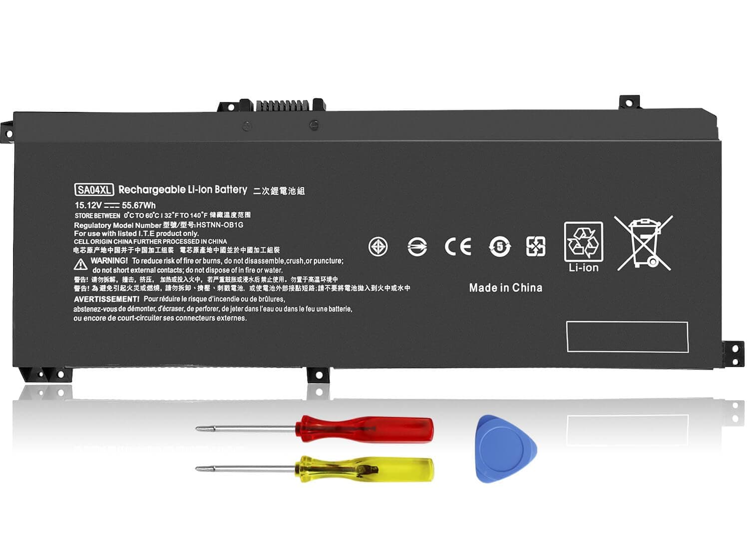 SA04XL Battery for HP Envy X360 Battery Replacement 15m-ds0011dx 15m-dr0012dx 15m-dr0011dx 15m-ds0xxx 15m-dr0xxx 15t-dr100 15m-dr1xxx 17t-cg100 17-cg100 15M-DR 15M-DS Laptop L43267-005 L43248-AC2