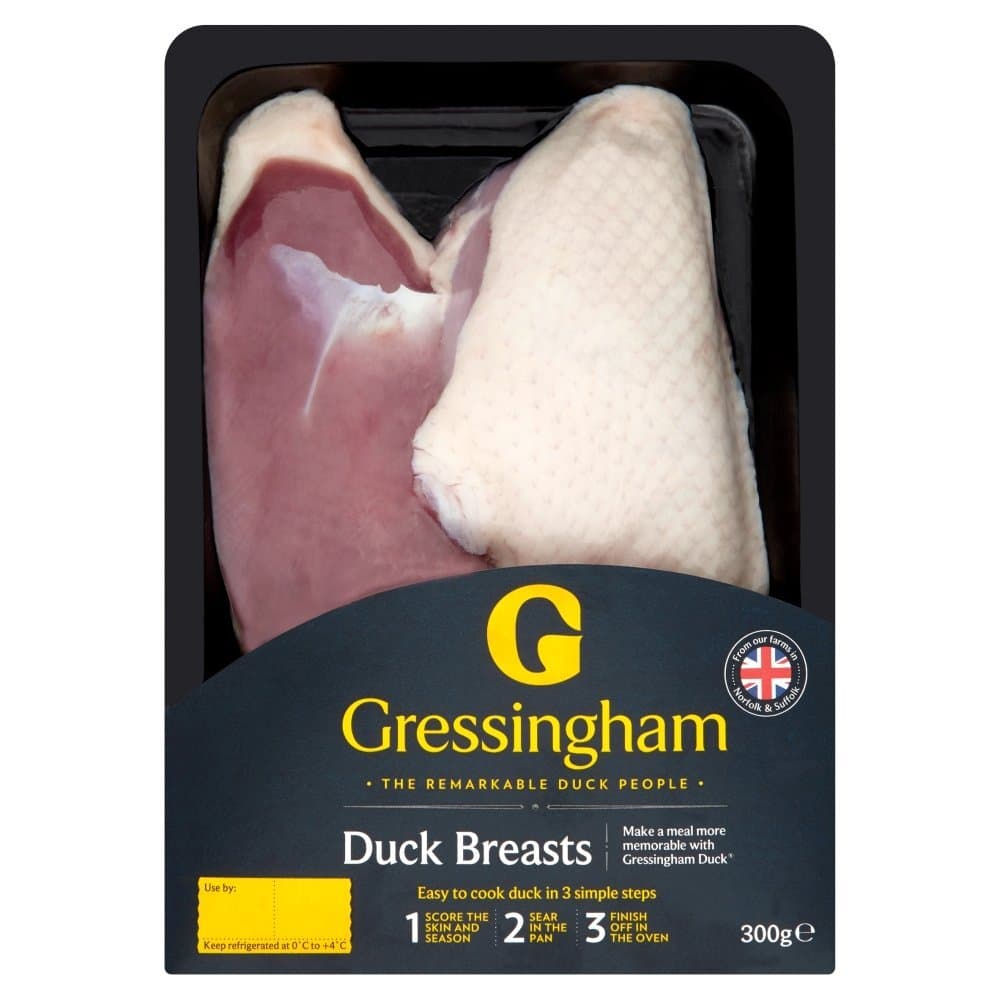 Gressingham Duck Breasts, 300 g