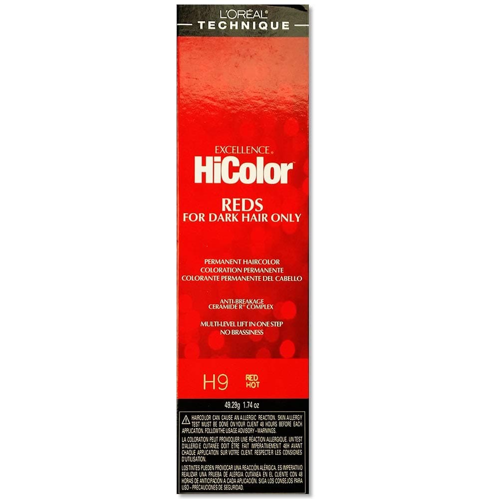 L'oreal Excellence Hicolor, Red Hot, 1.74 Ounce