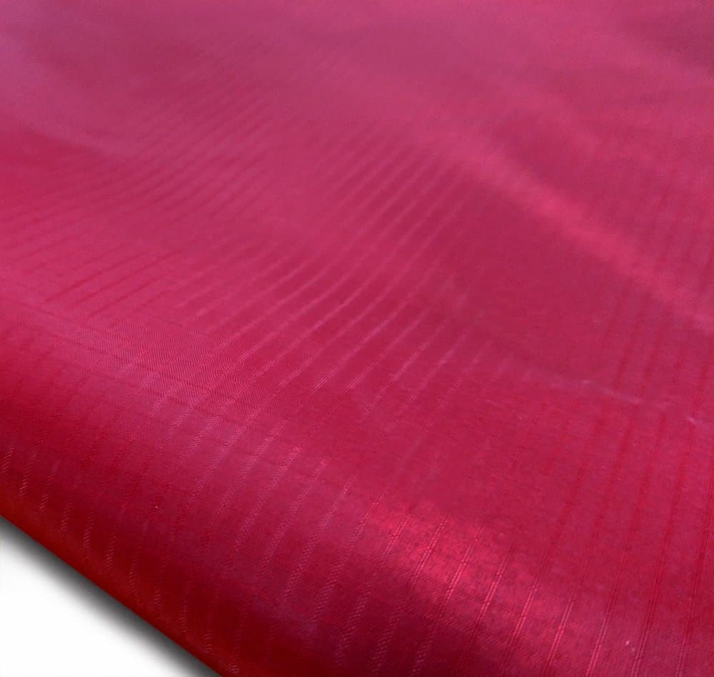 HENGDA KITE 60"x36"(1 Yard) Upgrades 40D Ripstop Nylon Fabric by The Yard Pre-Cut Waterproof Outdoor-Red