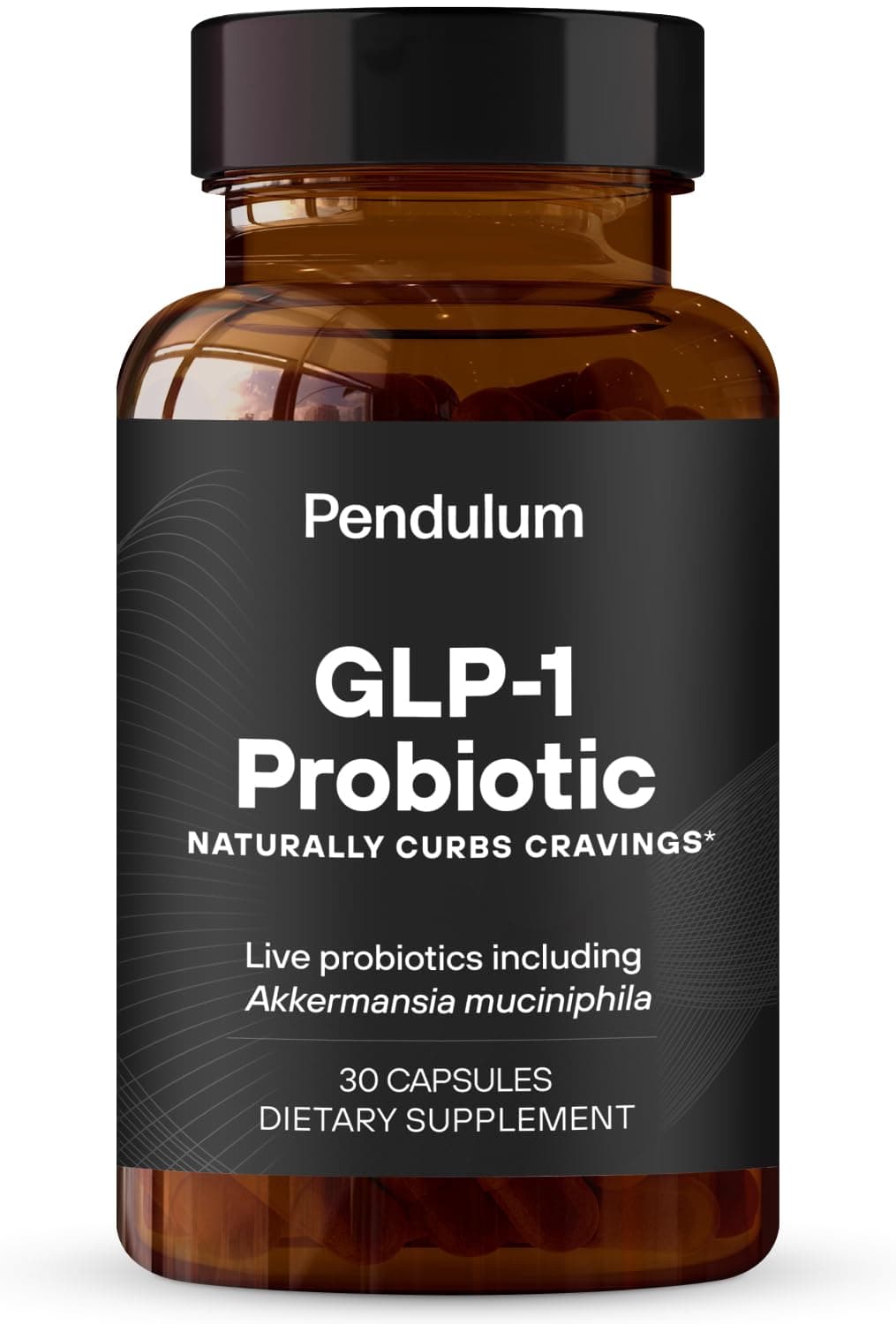 GLP-1 Probiotic – Supports Appetite Control and Craving Management, Naturally | Improves Regularity & Gut Health with Akkermansia & Other Strains (30 Capsules)