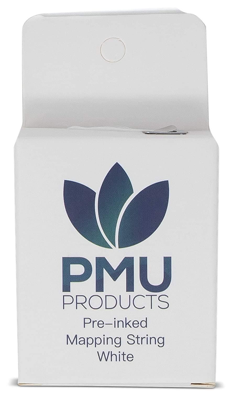 PMU Products WHITE Pre-Inked Microblading String for Brow Mapping – New and Improved Version – Heavily Inked - Brow Mapping String