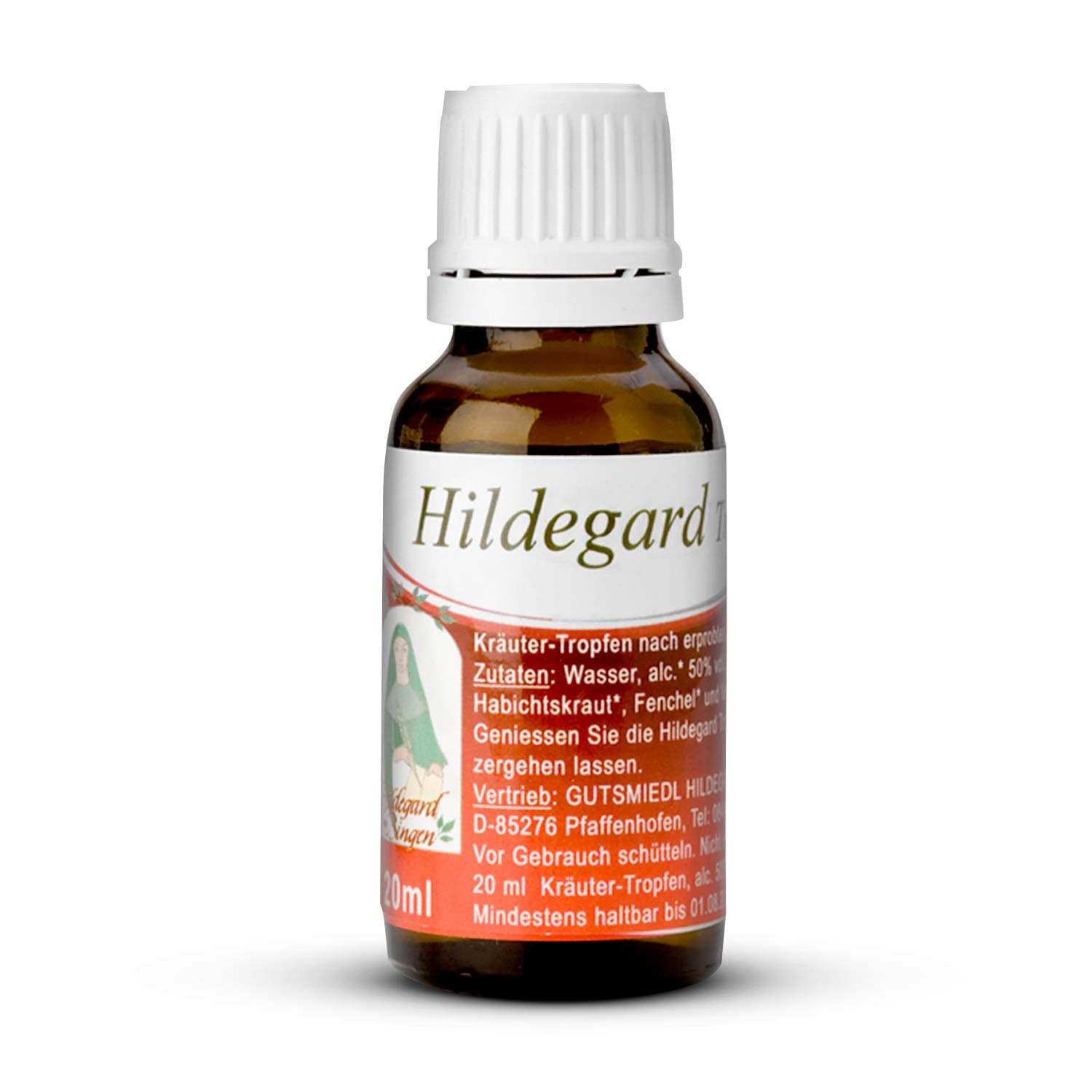 Hildegard Drops 20 ml with Herbs Hildegard of Bingen