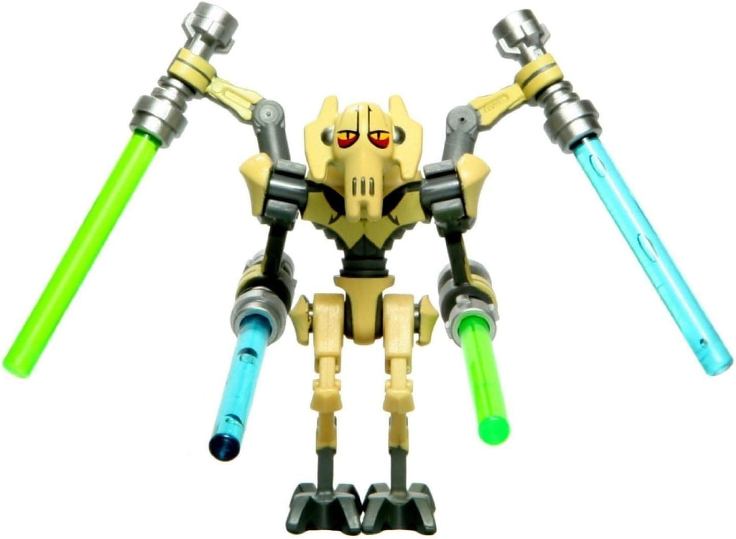 Lego Star Wars Clone Wars - General Grievous mini figure with 4 laser swords