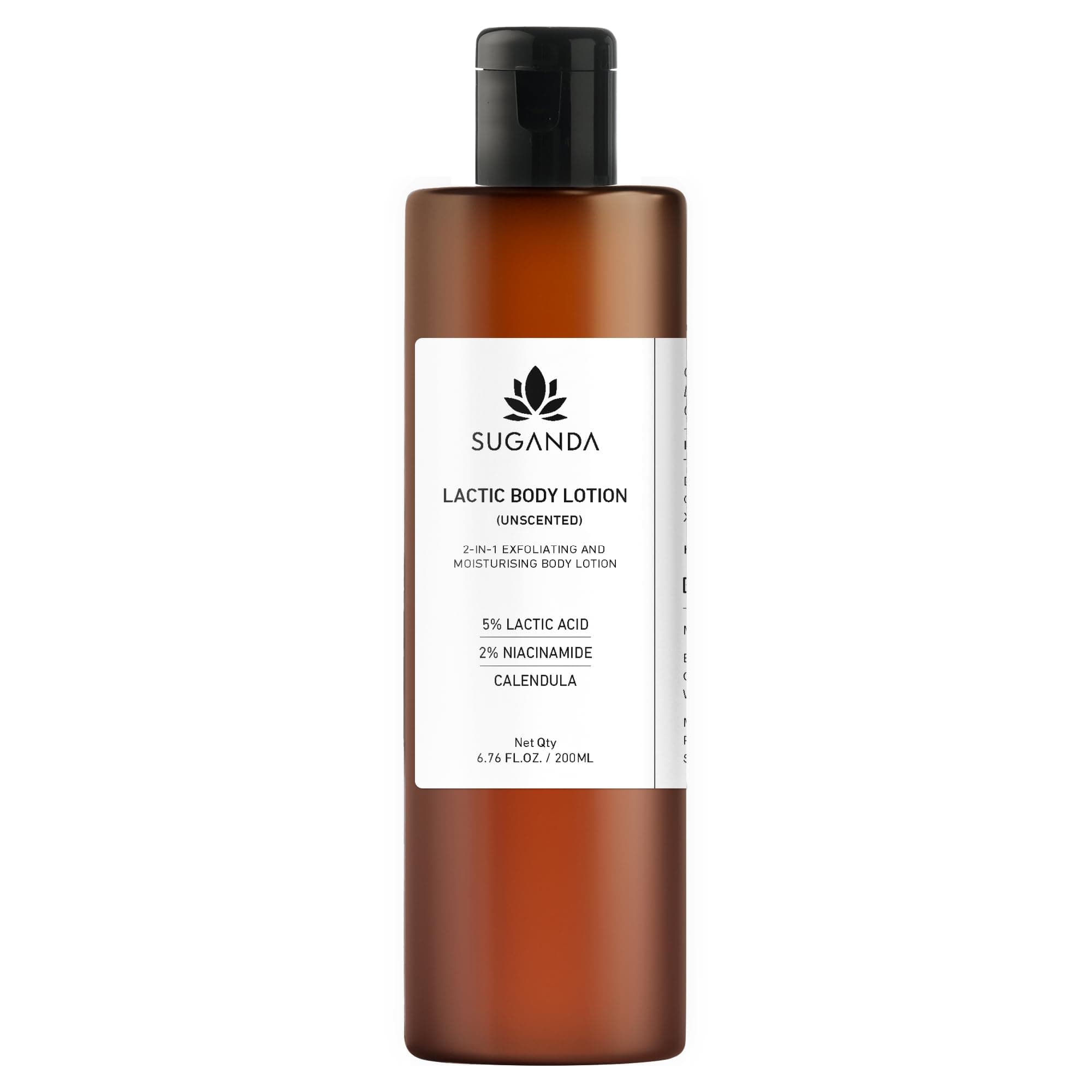 Unscented Lactic Body Lotion With 5% Lactic Acid,Improves Skin Texture & Reduce Strawberry Legs 6.76 Fl Oz