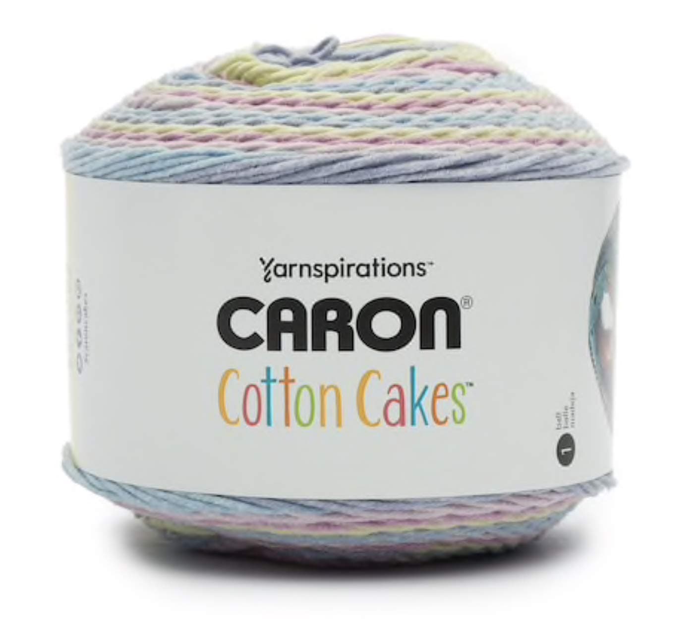 CaronCotton Cakes Self Striping Yarn 530 yd/485 m 8.8 oz/250 g (Sunset Dreams)