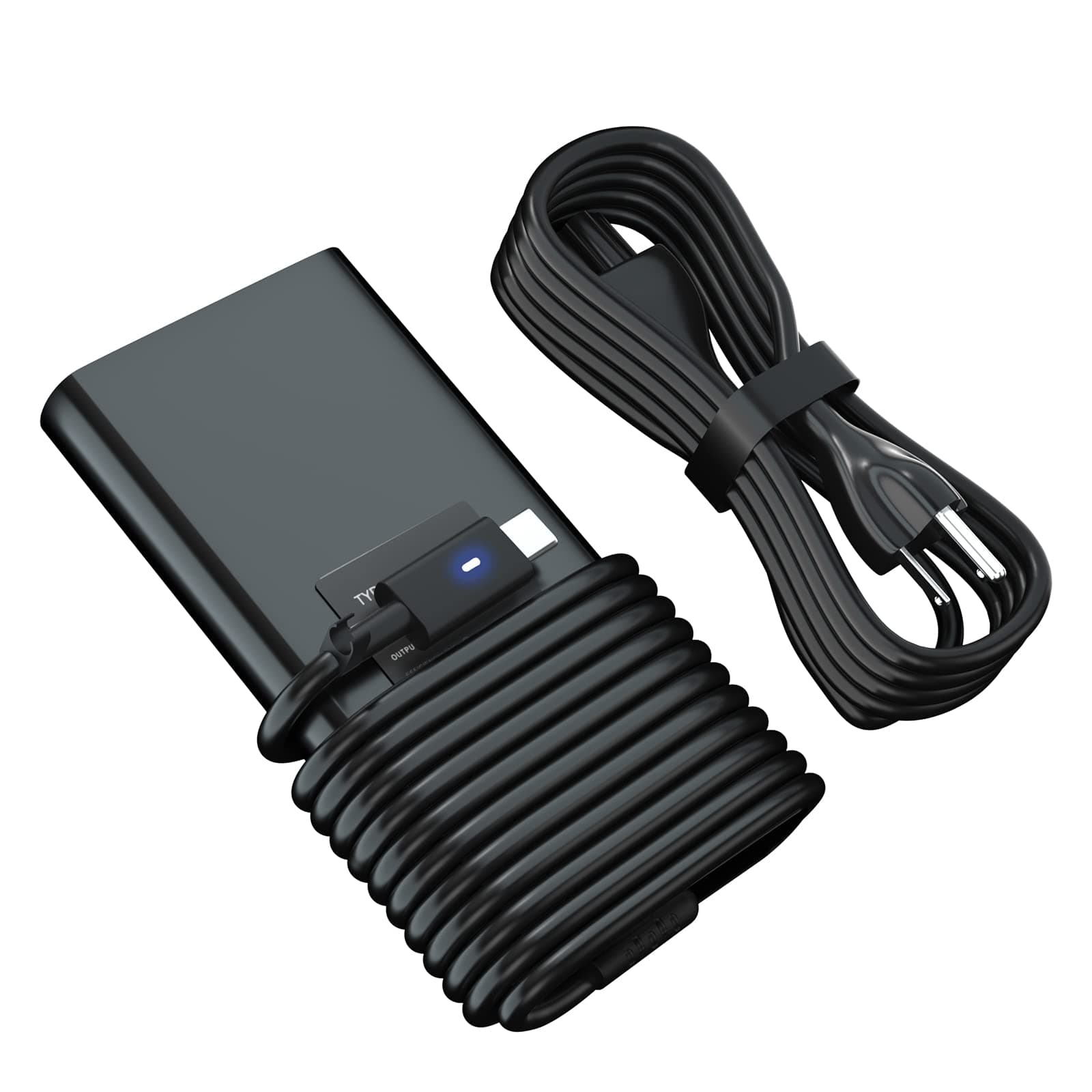 New Slim HP 65W USB C Laptop Charger Power Adapter Compatible with HP Spectre X360,Spectre,Elitebook x360,Elitebook,Chromebook,Elite x2,Envy,ProBook Travel Type C Power Cord Supply