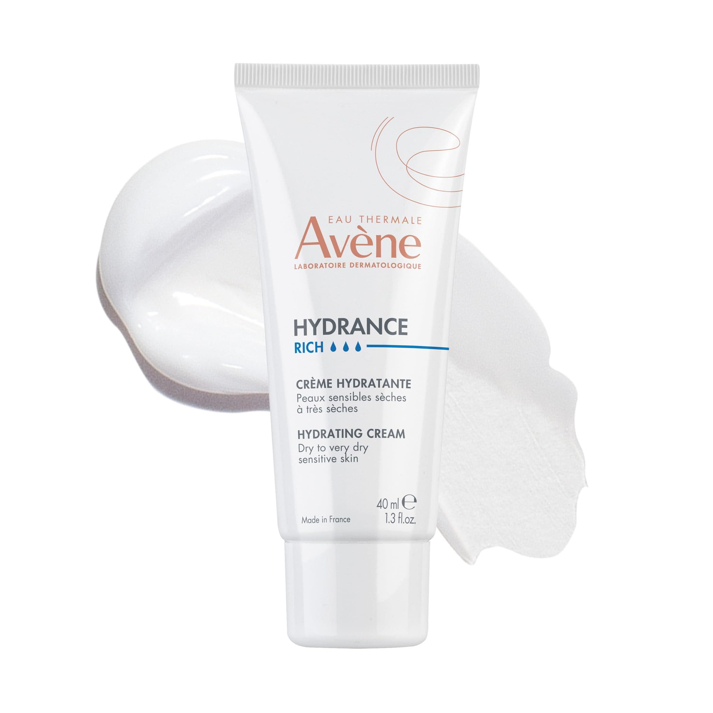 Hydrance RICH Hydrating Cream, Daily Face Moisturizer, Soothes feelings of skin tightness & discomfort associated with dryness, Dry skin moisturizer, Non-Comedogenic, 1.3 Oz