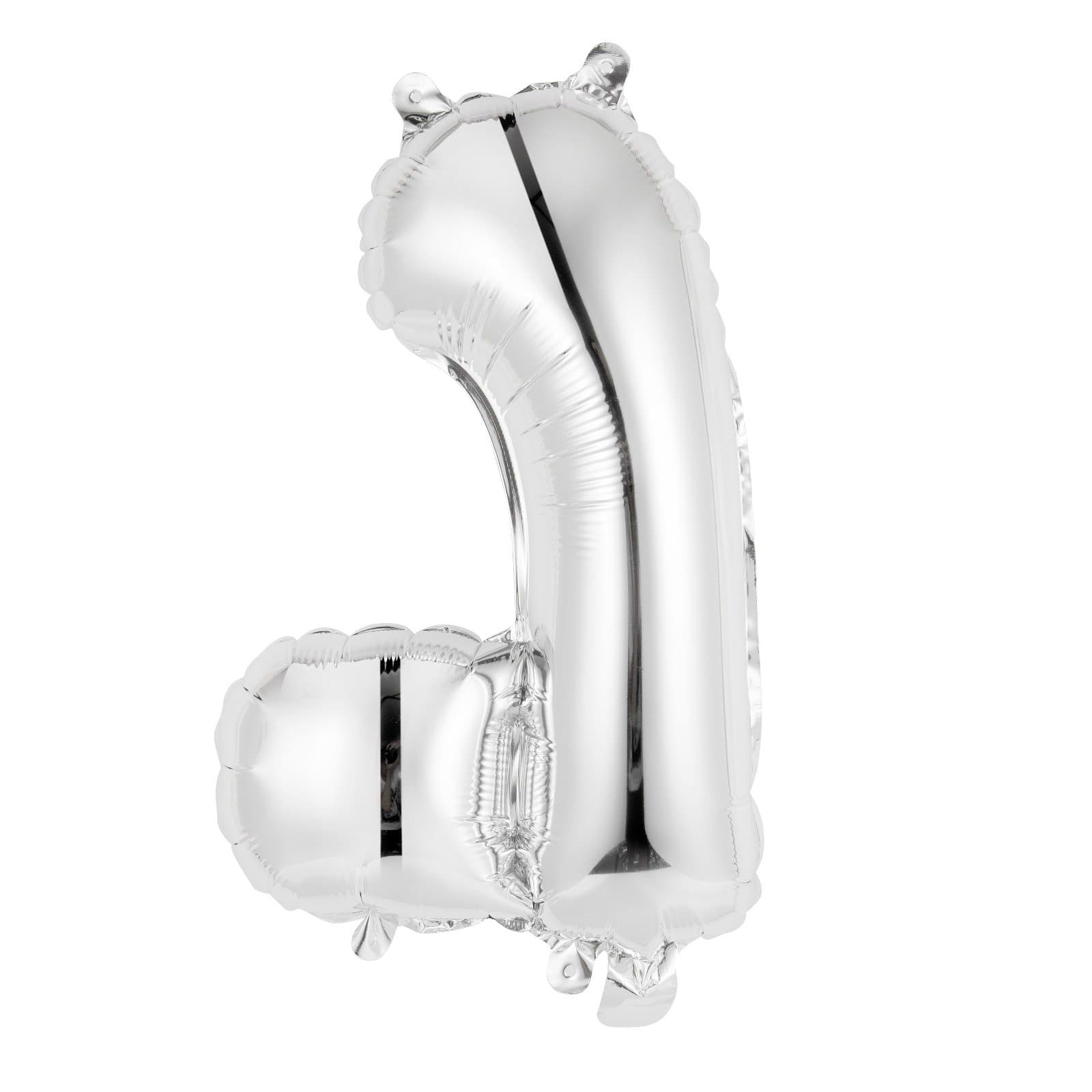 Yoyo Fun USA Hebrew FOIL Balloons Letters Nun 18"