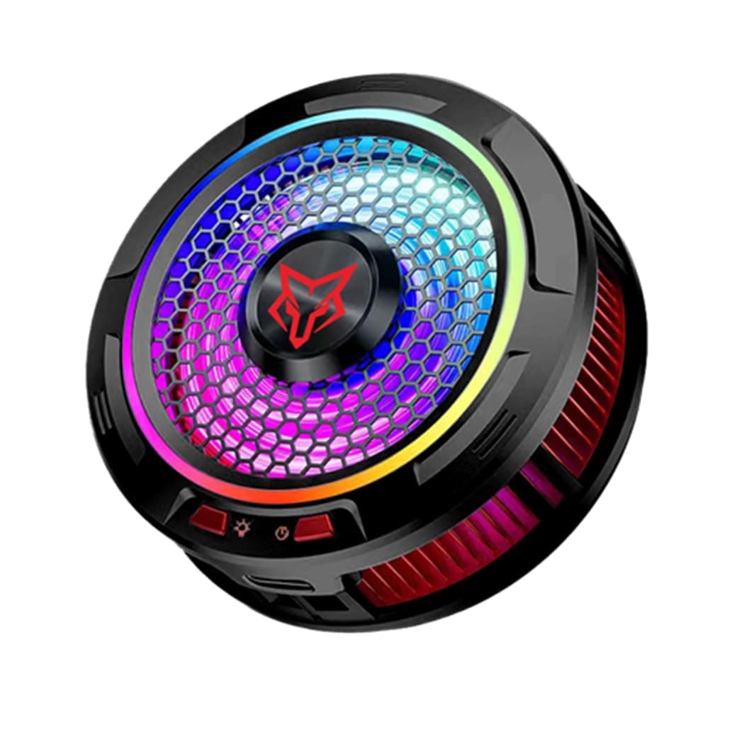 Laptop Cooler for ipad, Magnetic/Back Clip 2in1 Tablet Cooler 36W,Cooling Fan with 3 Modes, Universal Tablet Semiconductor Radiator, Compatible for Steam Deck/Surface pro/Samsung Tablet (X9 Pro)