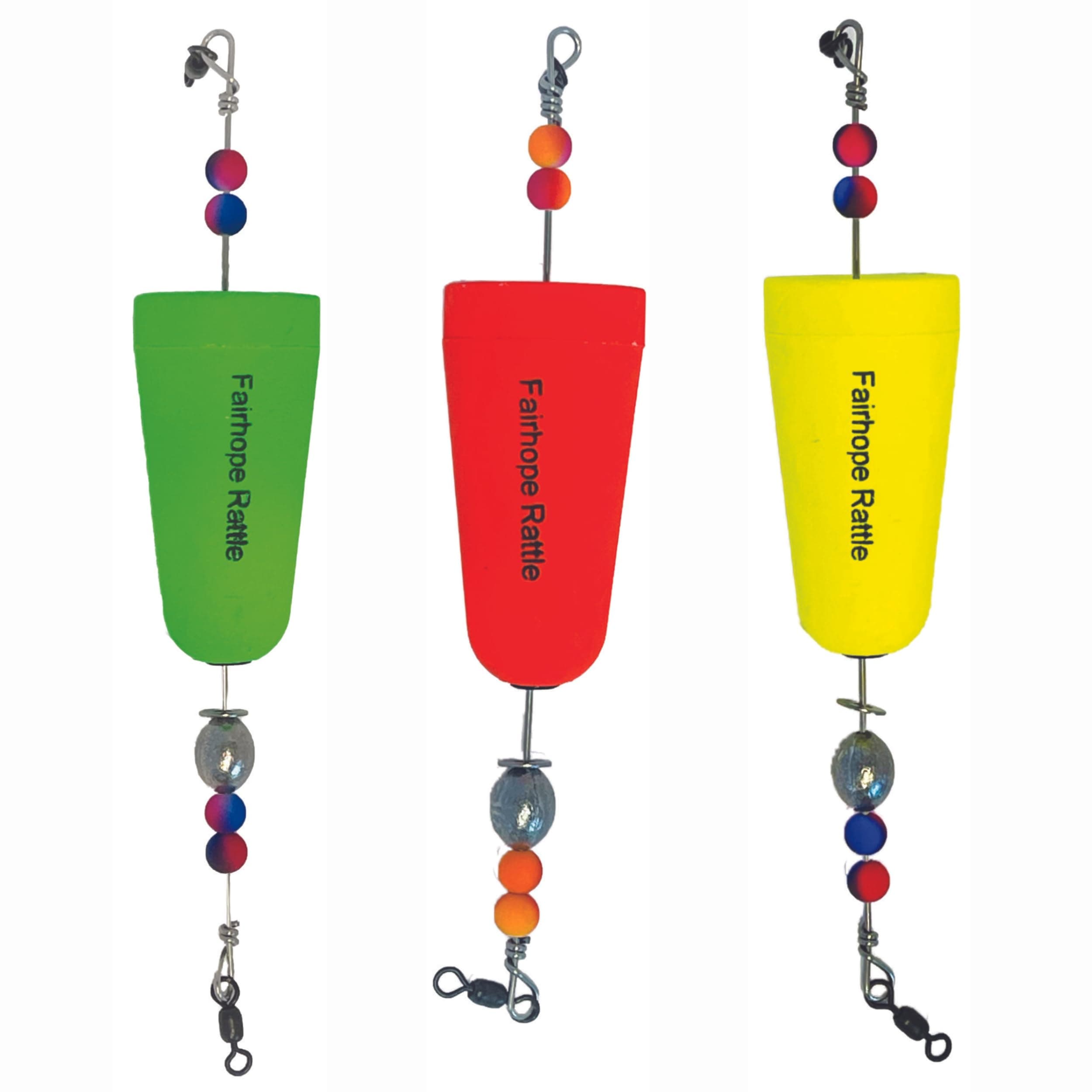 Fairhope Rattles Popping Cork Float for Redfish, Speckled Trout, Sheepshead, Flounder Freshwater and Saltwater Bobbers Handmade in Alabama