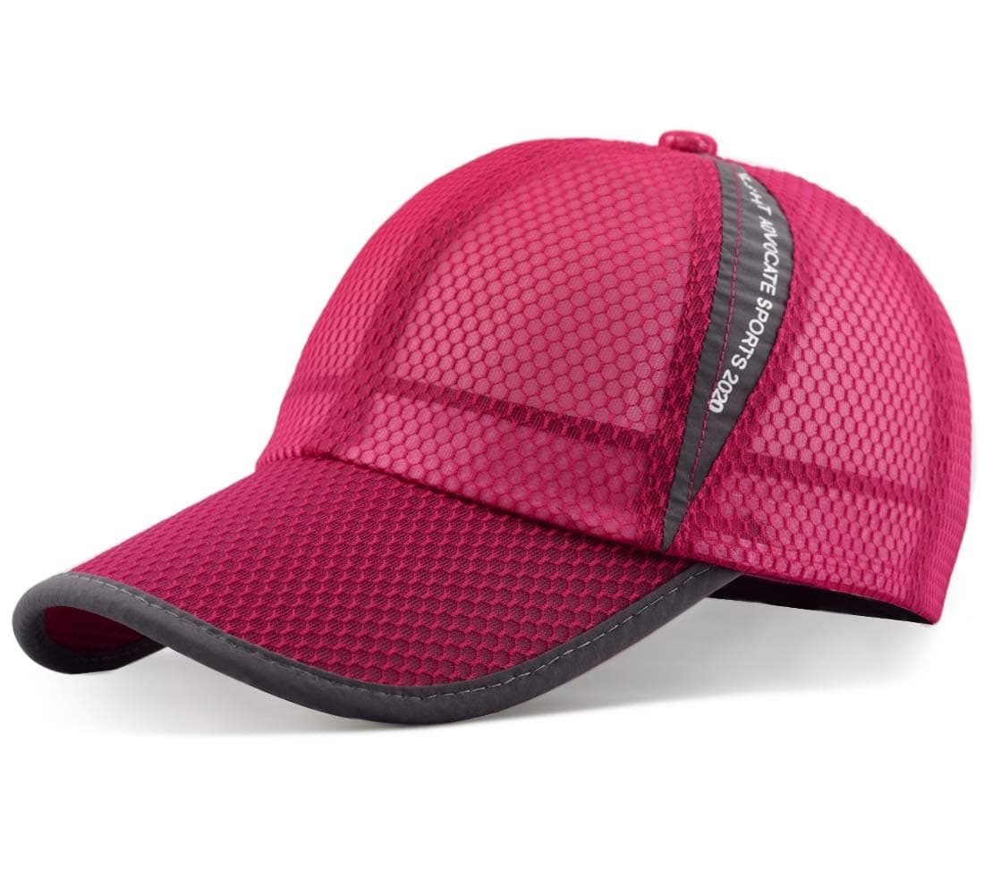 ELLEWIN Unisex Breathable Full Mesh Baseball Cap Quick Dry Running hat Lightweight Cooling Water Sports Hat…