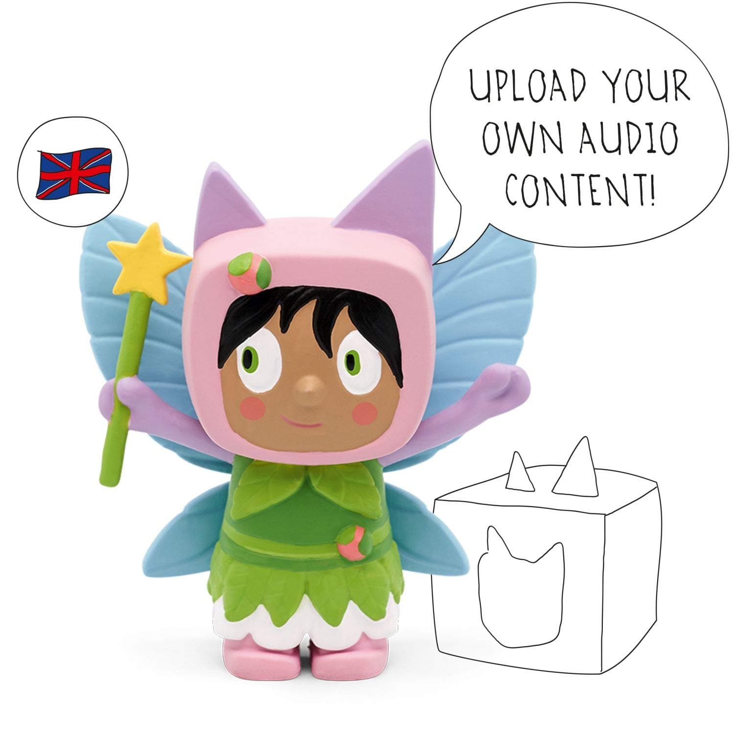 Fairy Creative Audio Character - Fairy Toys, Kids Learning Toys with up to 90 Minutes of Customisable Content for Children