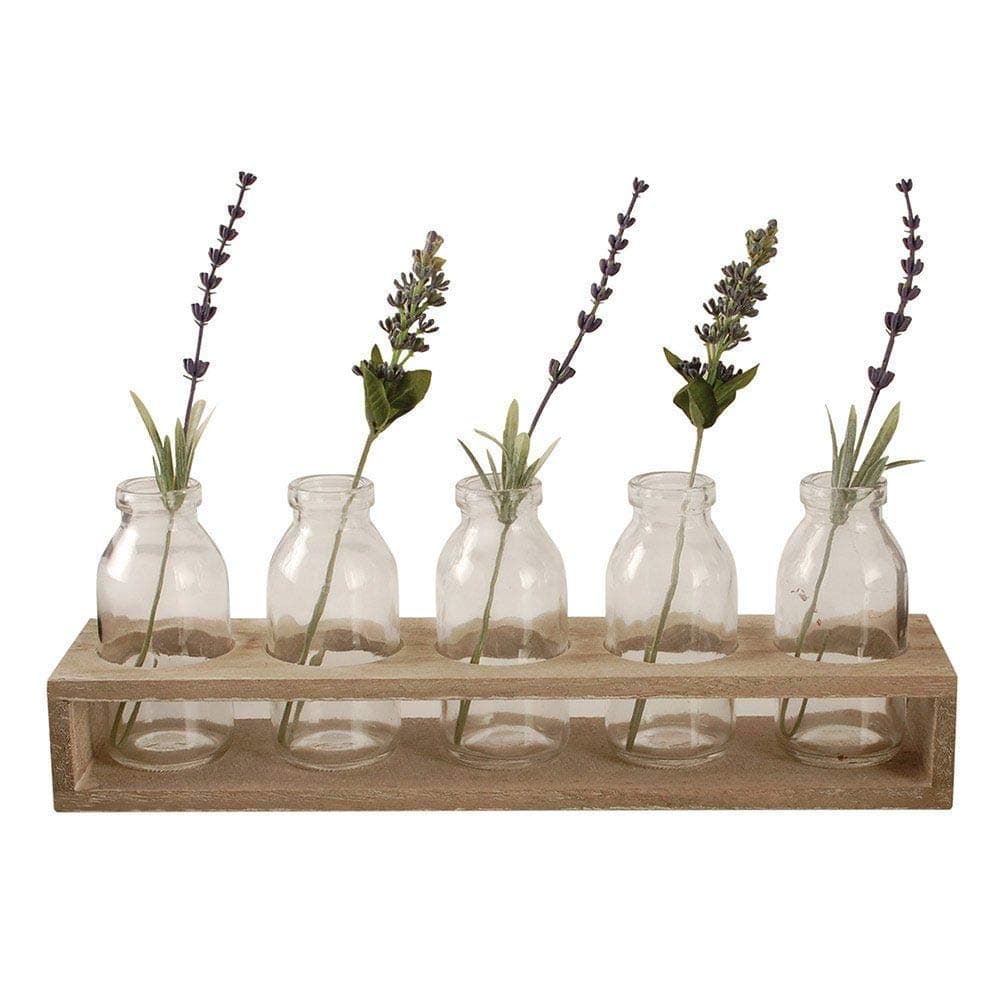 TTWD Five Vintage Glass Mini Bottles Weddings Centrepiece Vases