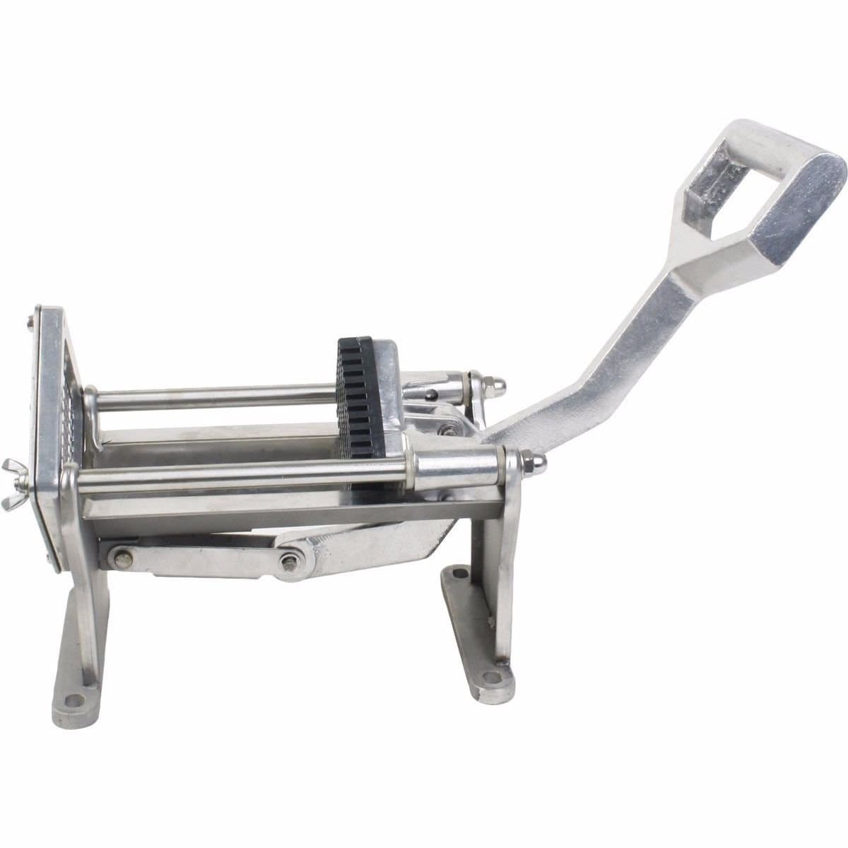 Commercial Hand French Fry Fries Making Machine Potato Chip Cutter with 4 interchangable Blade Stainless Steel