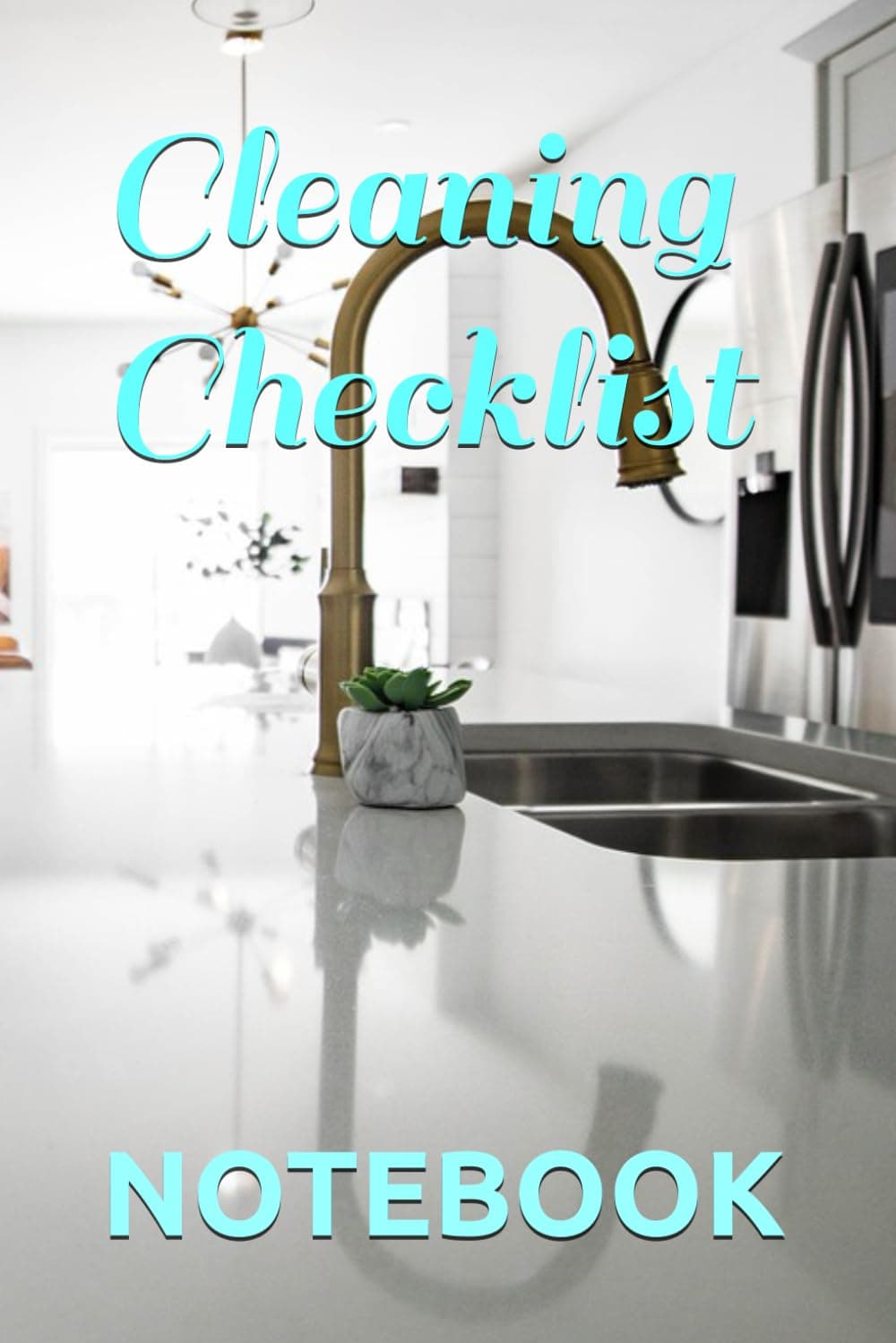 KRISTI | Cleaning Checklist Diary: A Clean Space, A Clear Mind | 105 Pages