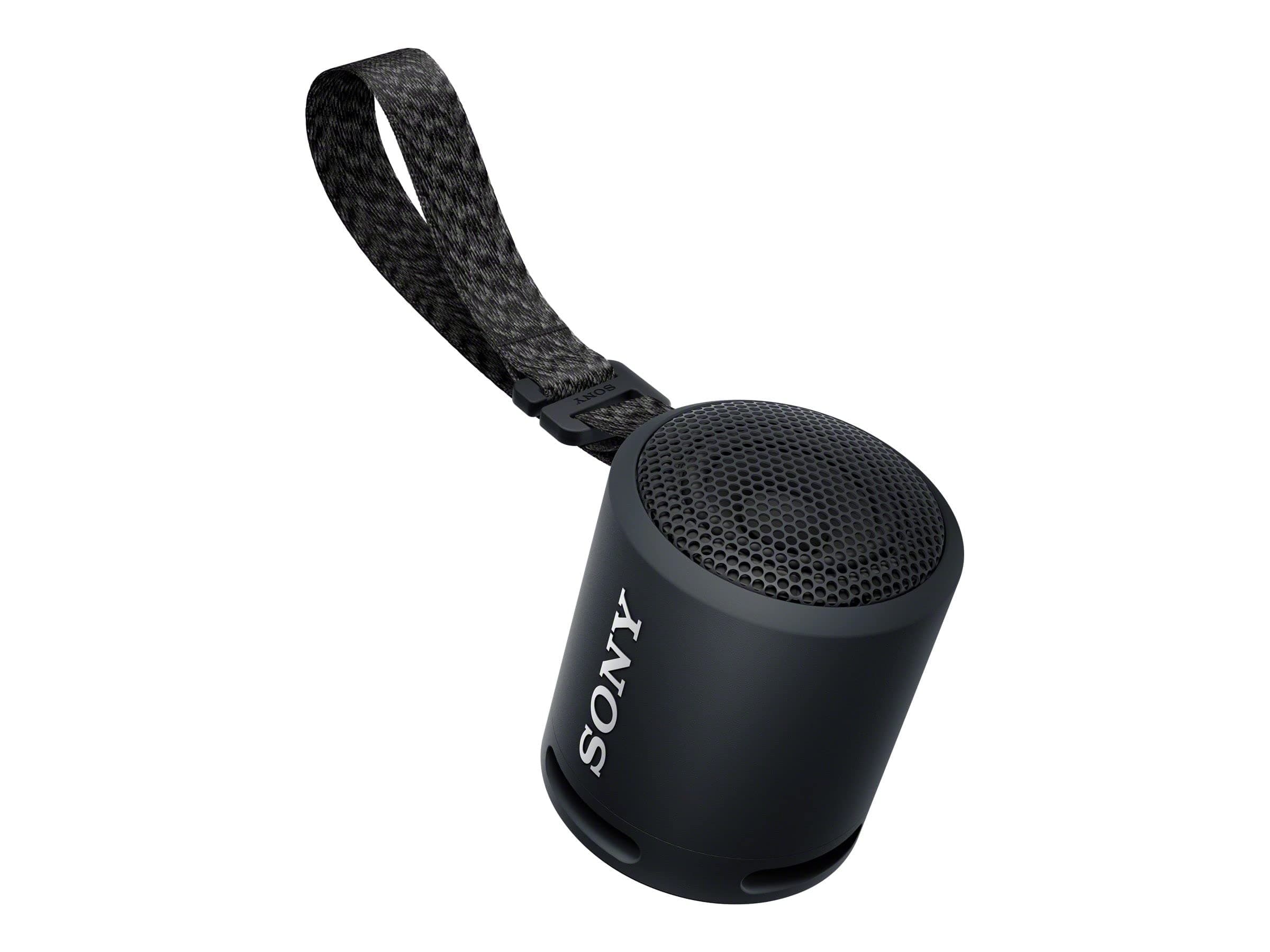 Sony Srs-Xb13 Compact And Portable Waterproof Wireless Bluetooth Speaker With Extra Brass, Black, USB
