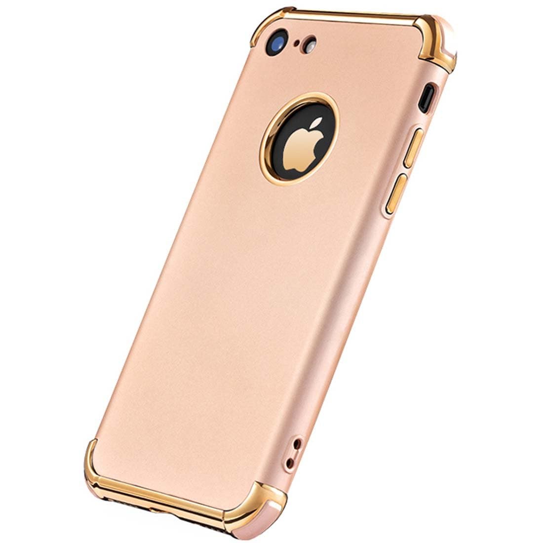 for iPhone 6 Plus Case, Ultra Slim Flexible iPhone 6 Plus Matte Case, Electroplated Shockproof Luxury Cover Case for iPhone 6 Plus/6s Plus (GOLD)