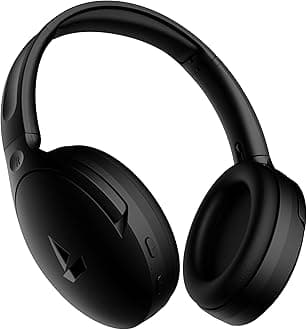 boAt Rockerz 551ANC Hybrid Active Noise Cancellation Headphones with Up to 100H Playtime, ASAP™ Charge, Ambient Sound Mode &Dual EQ Modes, ENx™ Technology(Stellar Black)
