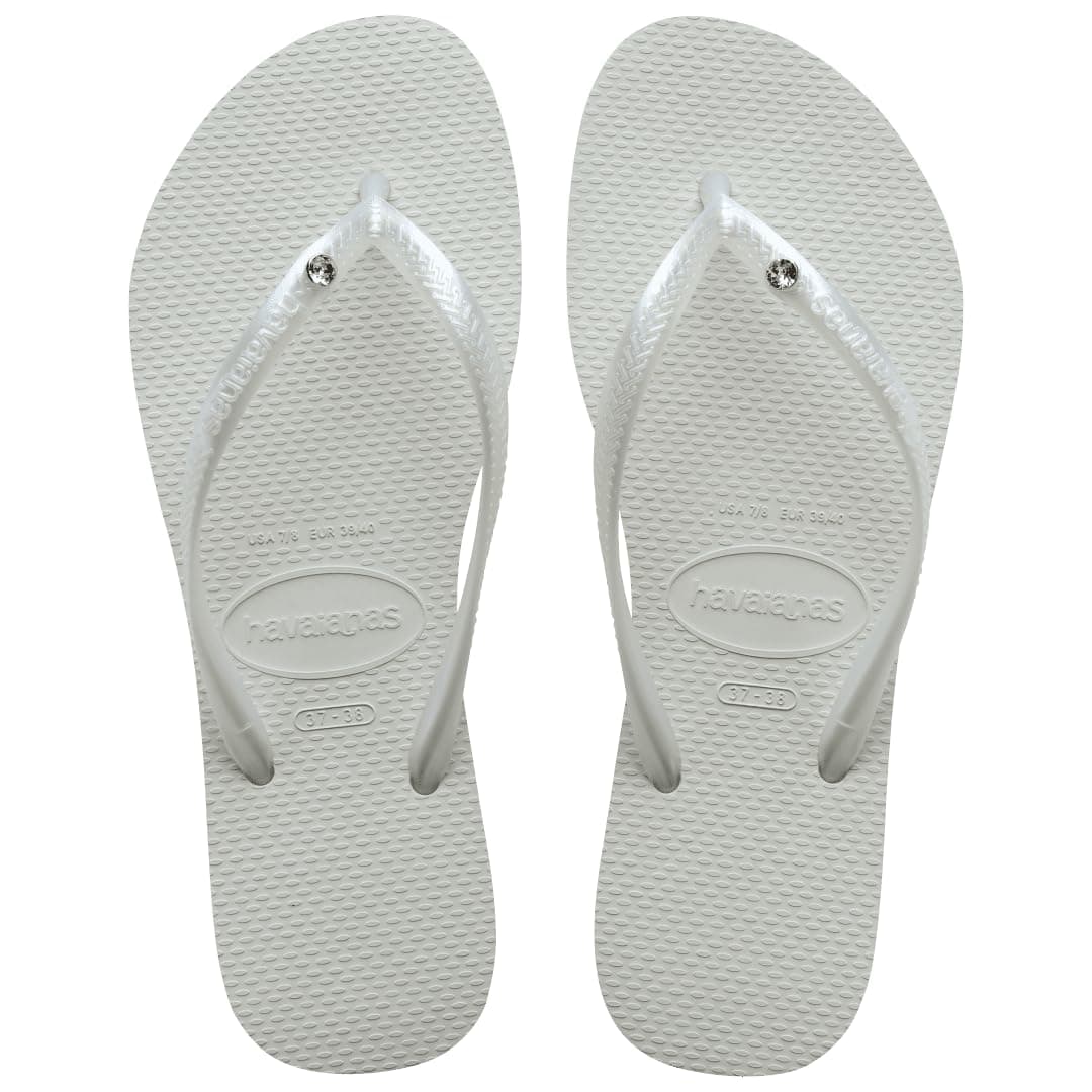 Havaianas Women's Slim Crystal Flip Flops
