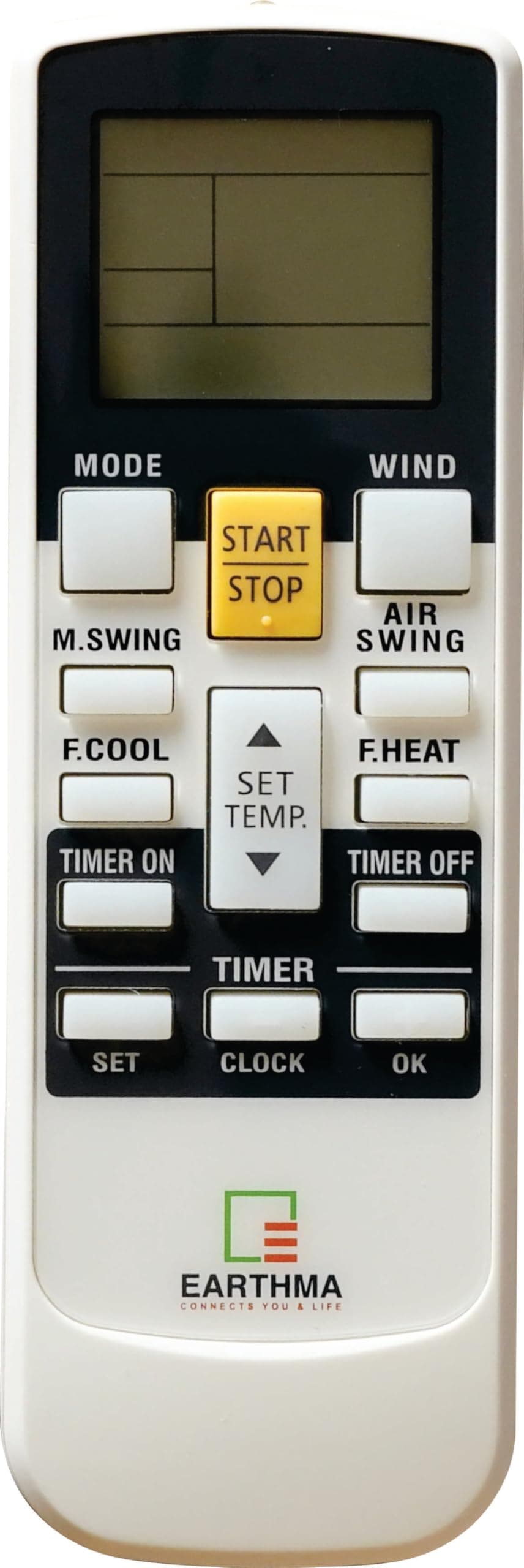 Universal K-1028E Air Conditioner Remote Control Compatilbe for Fujitsu Samsung Galanz Carrier Midea Haier