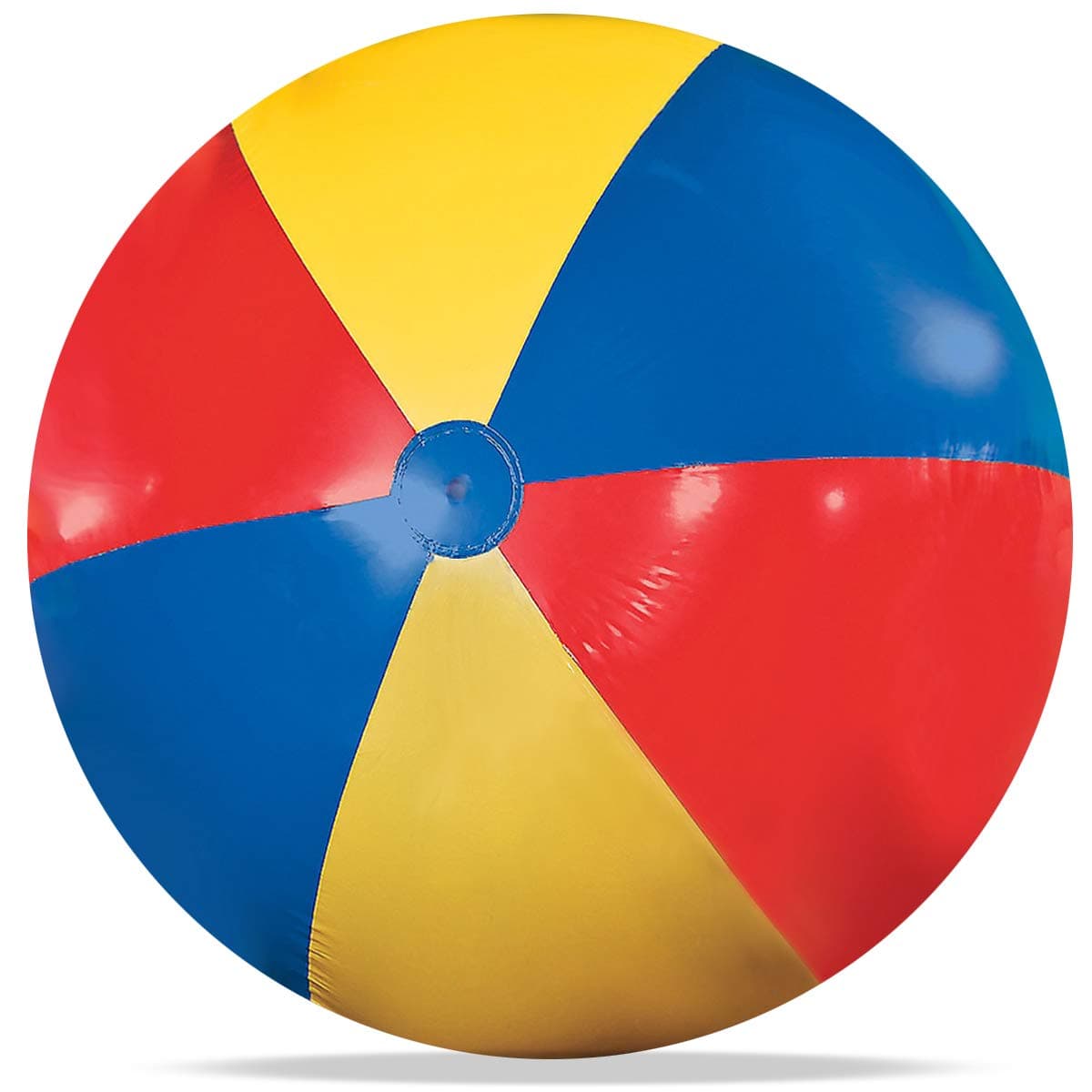 Novelty Place Giant Inflatable Beach Ball, Pool Toy for Kids & Adults - Jumbo Size 4.6 Feet (55 Inches)