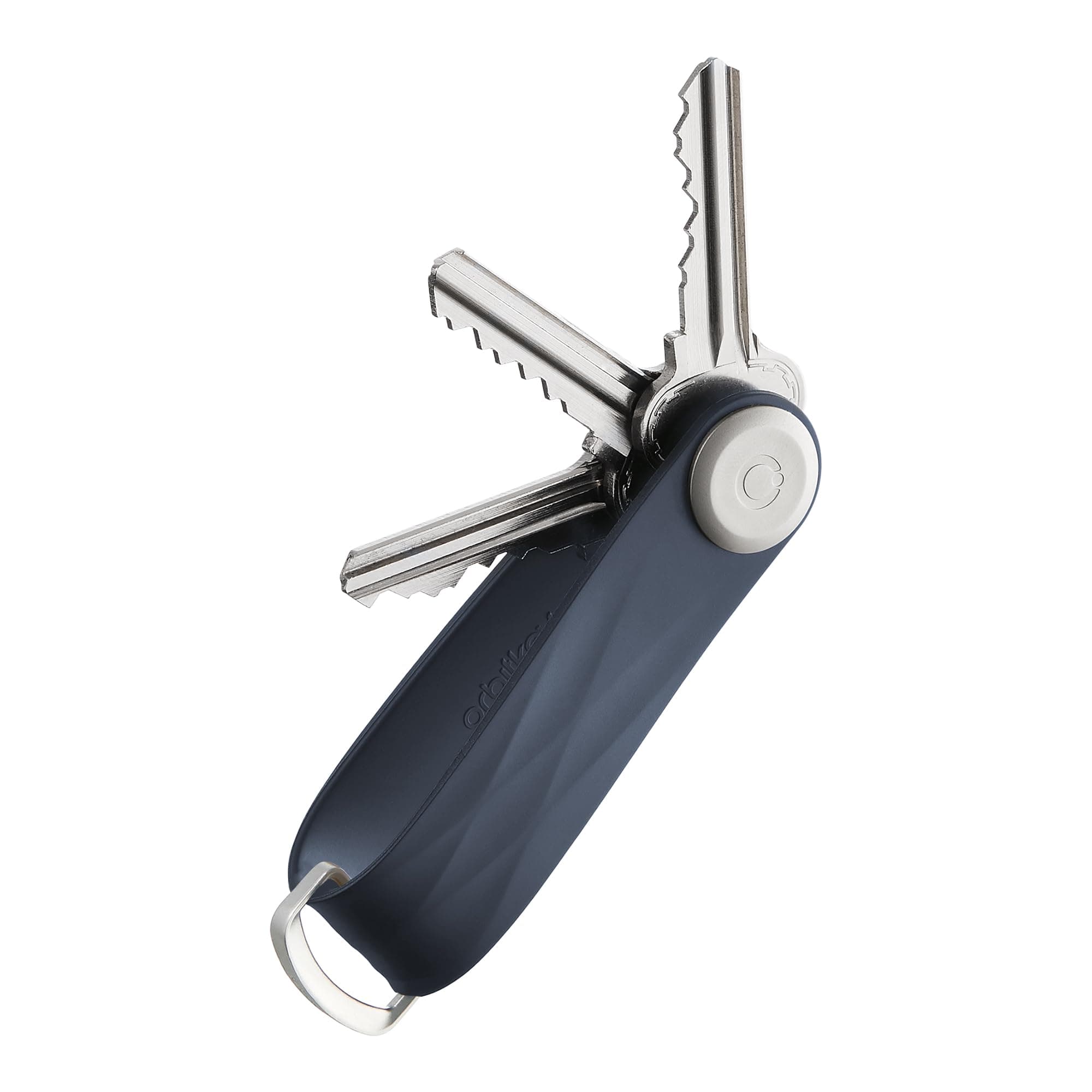 Orbitkey New Active Key Organizer Lite w/updated D-Ring | Weather Resistant, Stainless Steel Locking Mechanism