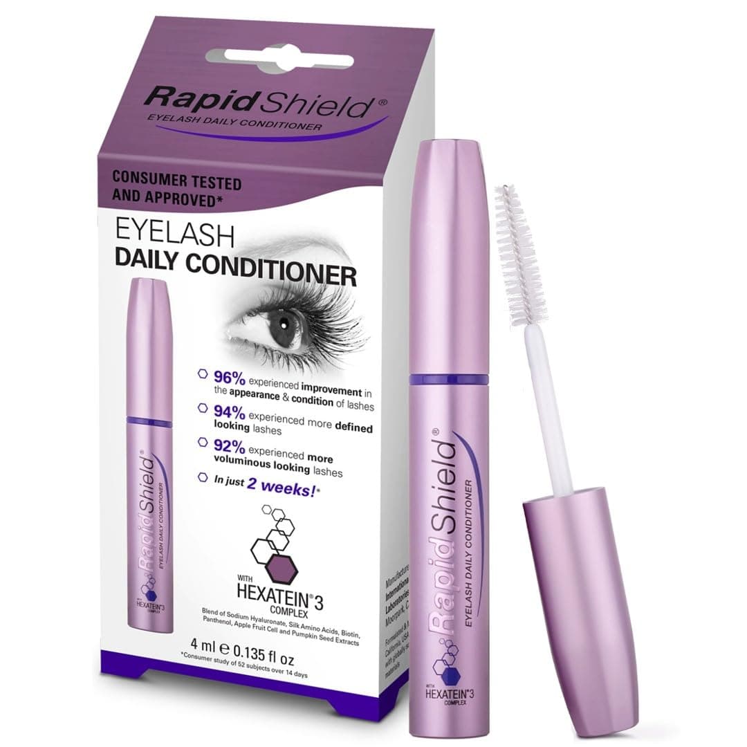 RapidShield Eyelash Daily Conditioner, Hexatein 3 Complex, 4 ml (Pack of 1)