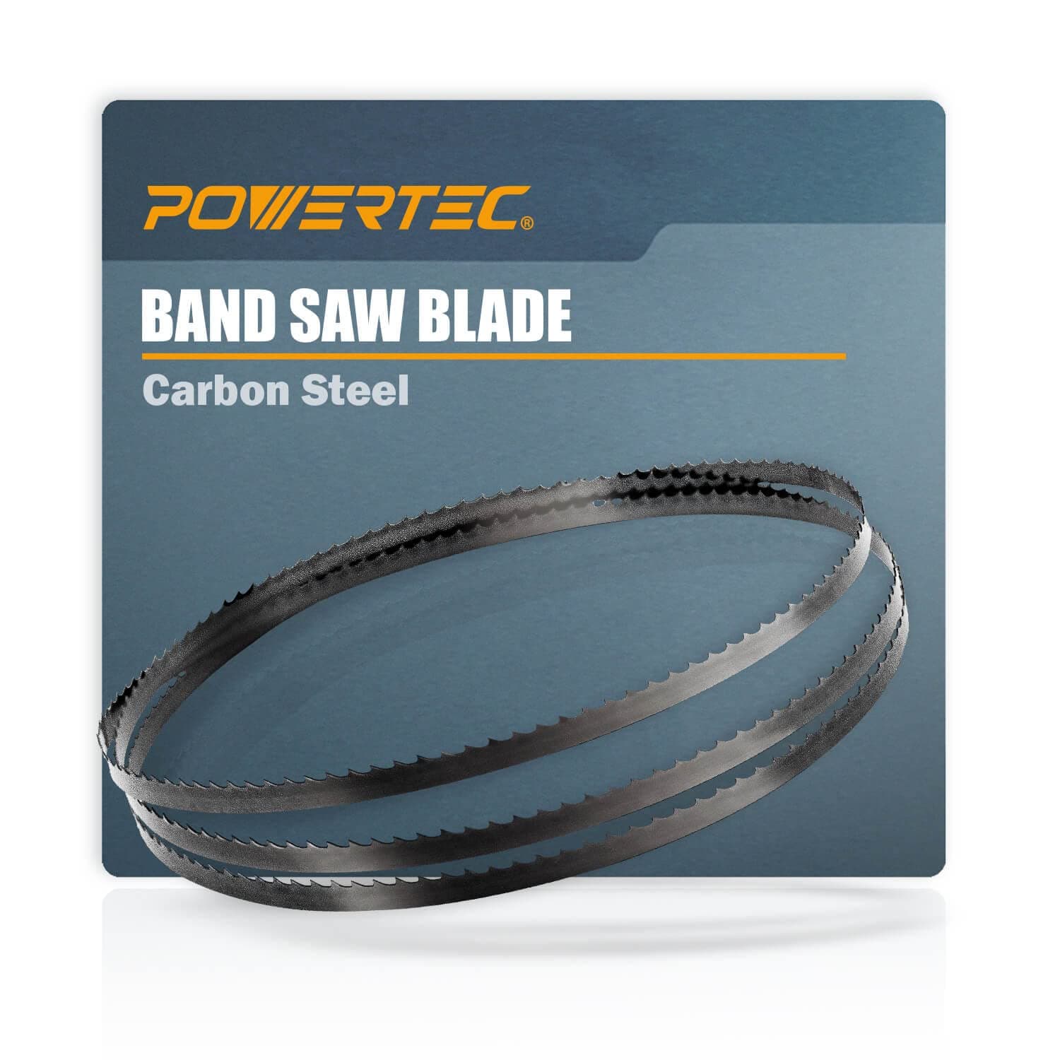 POWERTEC 80 Inch Bandsaw Blades, 3/8" x 24 TPI Band Saw Blades for Sears Craftsman 12" Band Saw for Woodworking, 1 pack (13197)