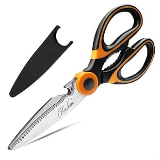Kitchen Shears, Acelone Premium Heavy Duty Shears Ultra Sharp Stainless Steel Multi-Function Kitchen Scissors for Chicken/Poultry/Fish/Meat/Vegetables/Herbs/BBQ