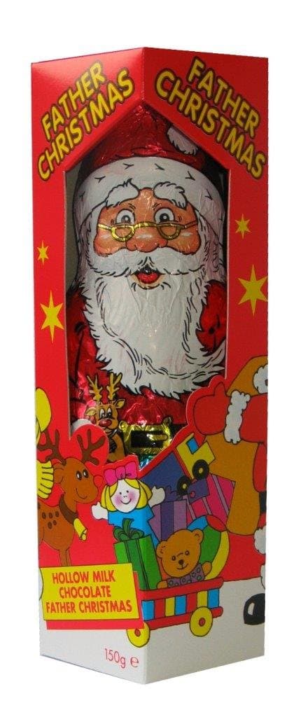 Wawi Santa In Chocolate Box, 5.3 Ounce (Pack of 12)