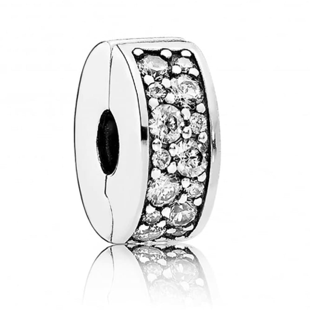 PANDORA Shining Elegance Spacer Clip 791817CZ
